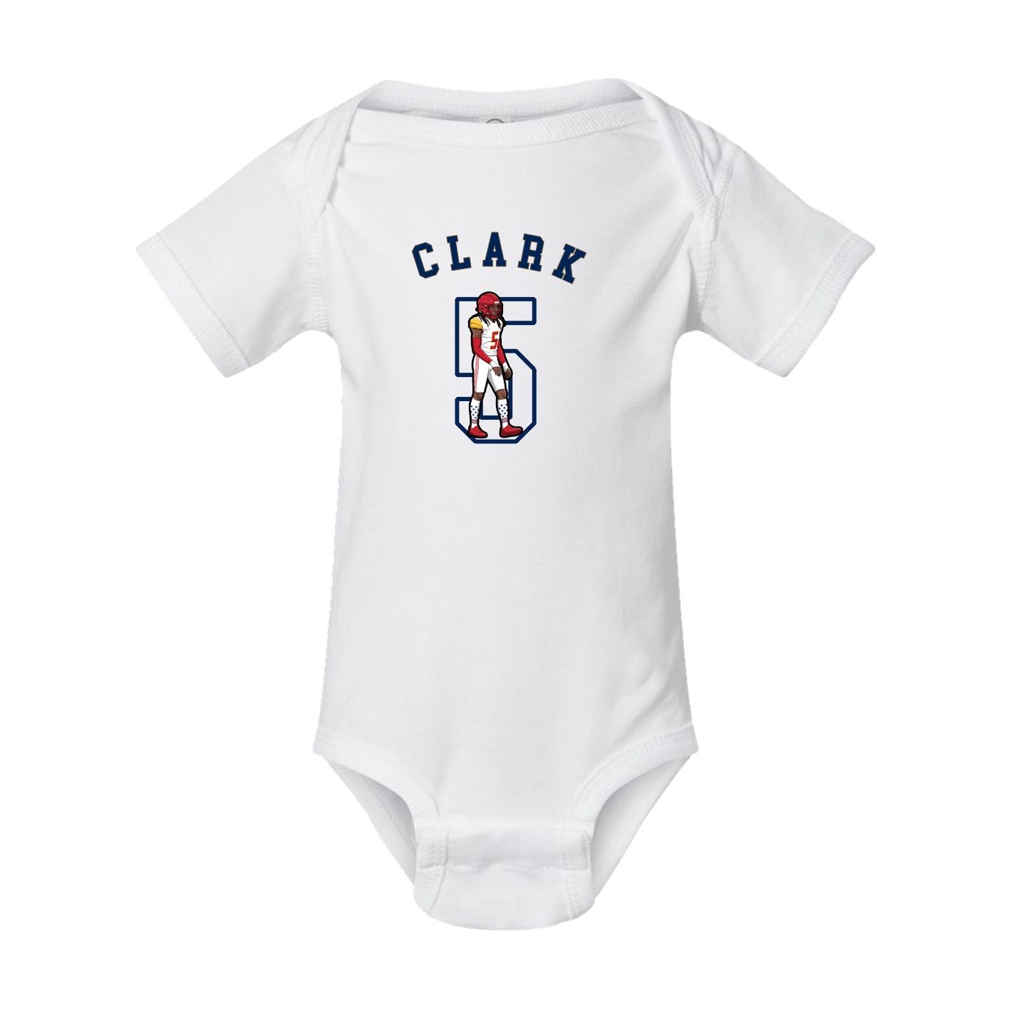 Baby Onesie — Shirsey Arch in White