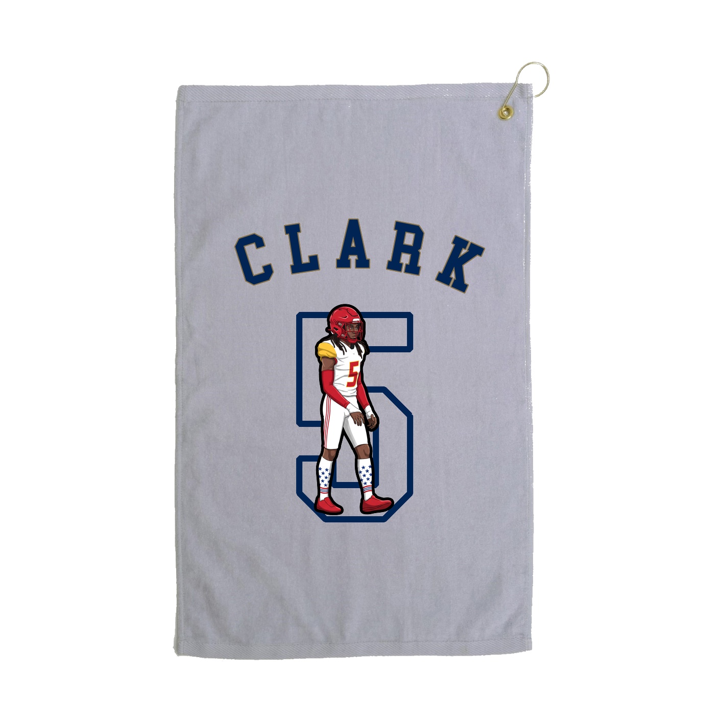 Golf Towel — Shirsey Arch in Grey