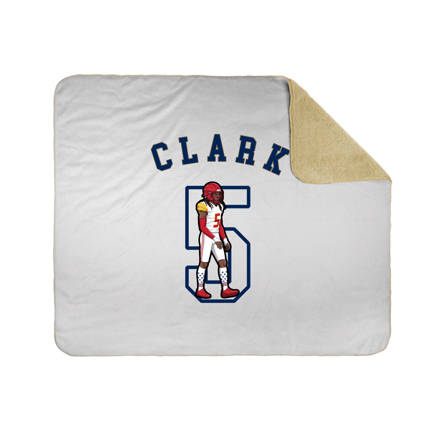 Throw Blanket — Shirsey Arch in White