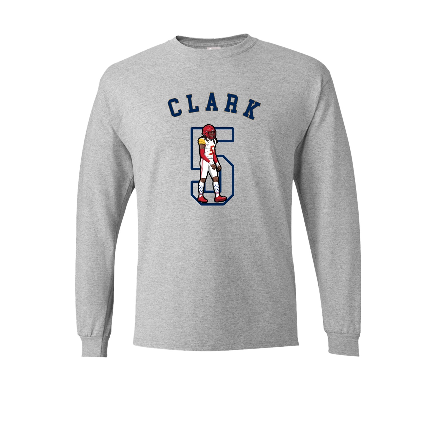 Long Sleeve Tee — Shirsey Arch in Grey