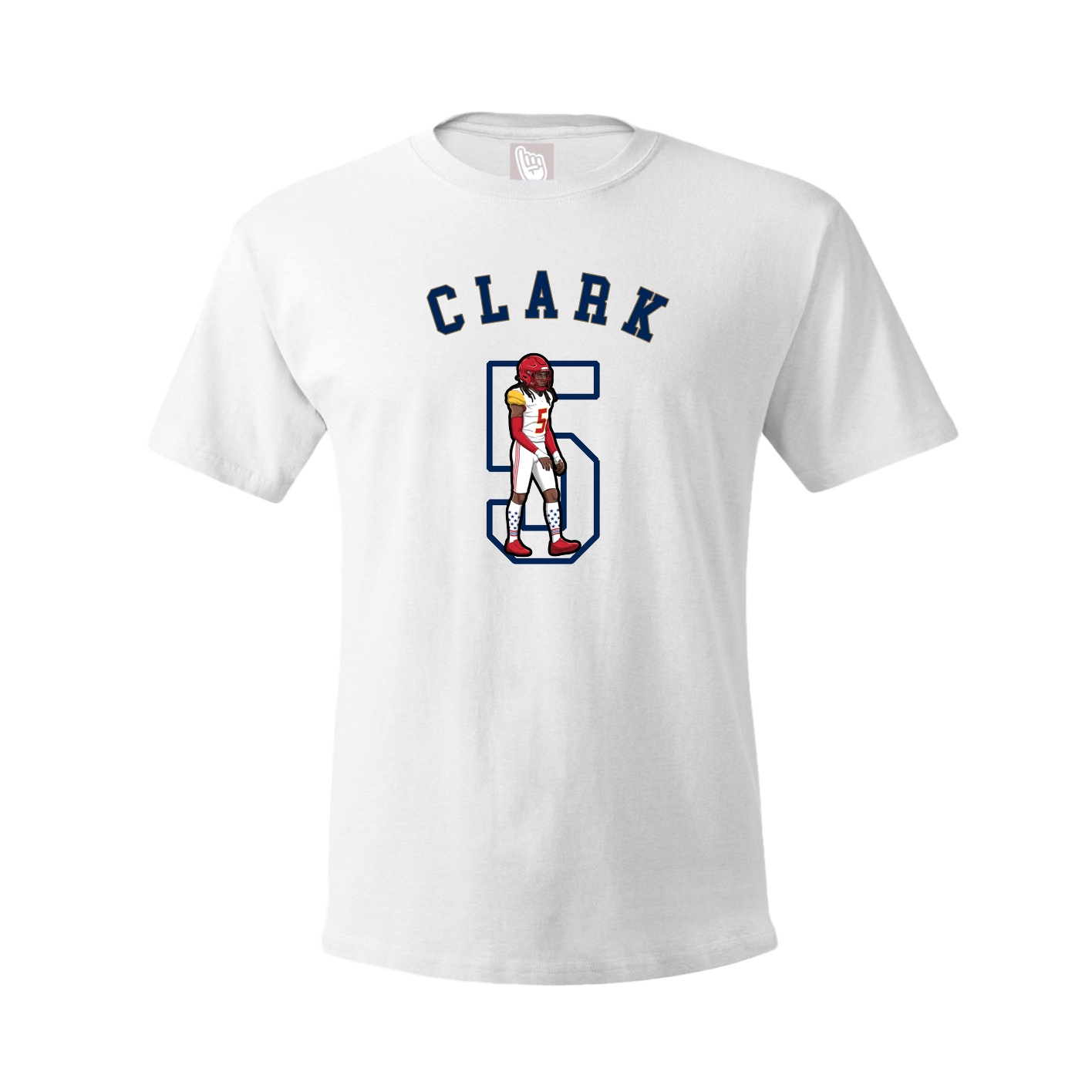 Youth Tee — Shirsey Arch in White