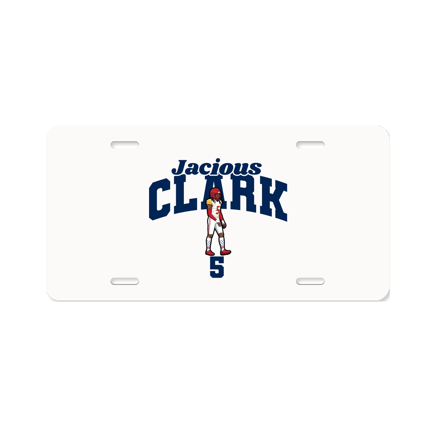 License Plate — Signature Arch in Classic