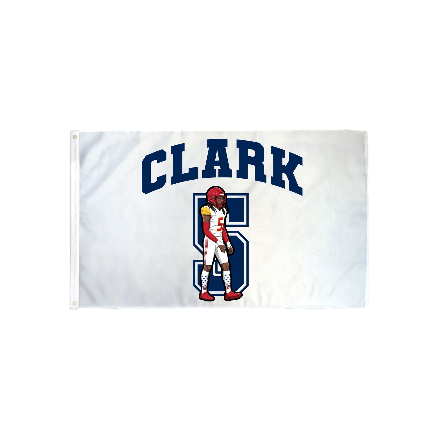 3x5 Flag — Number in Classic