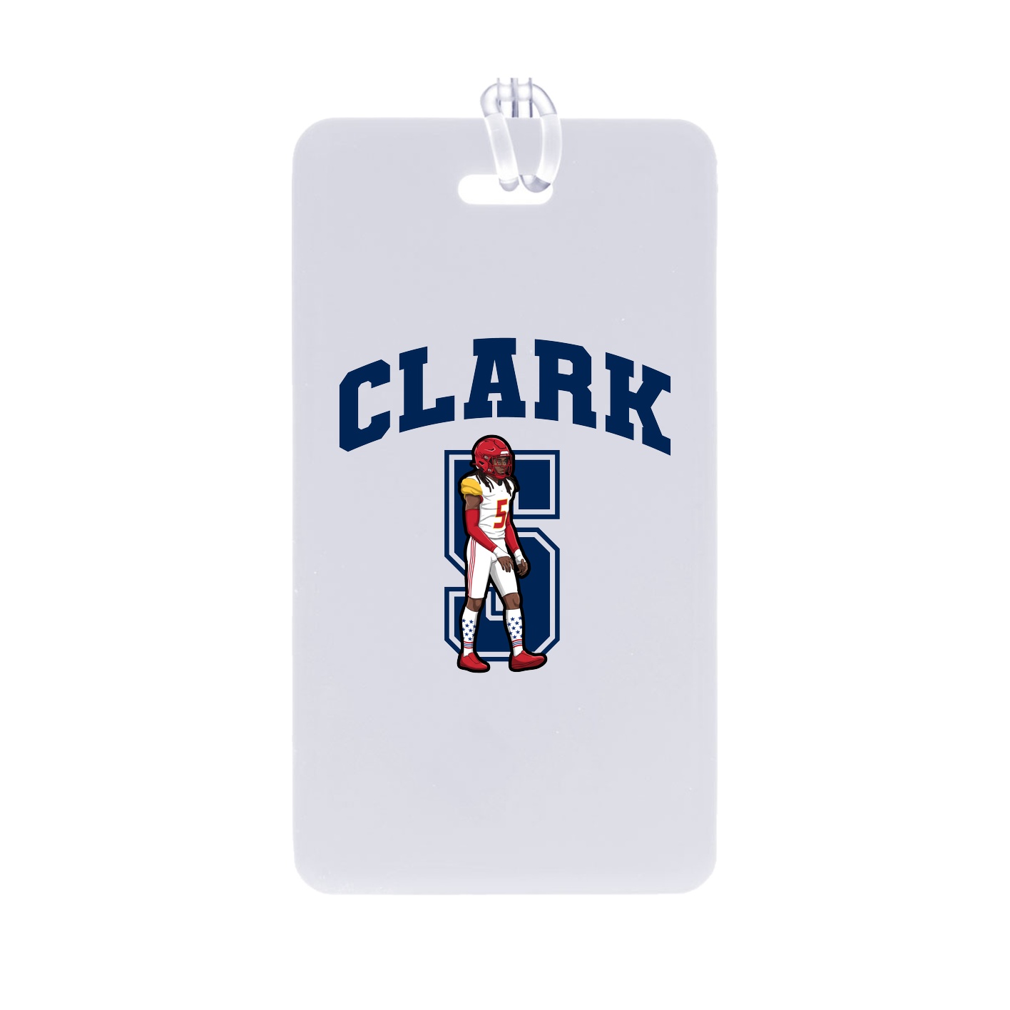 Bag Tag — Number in Classic