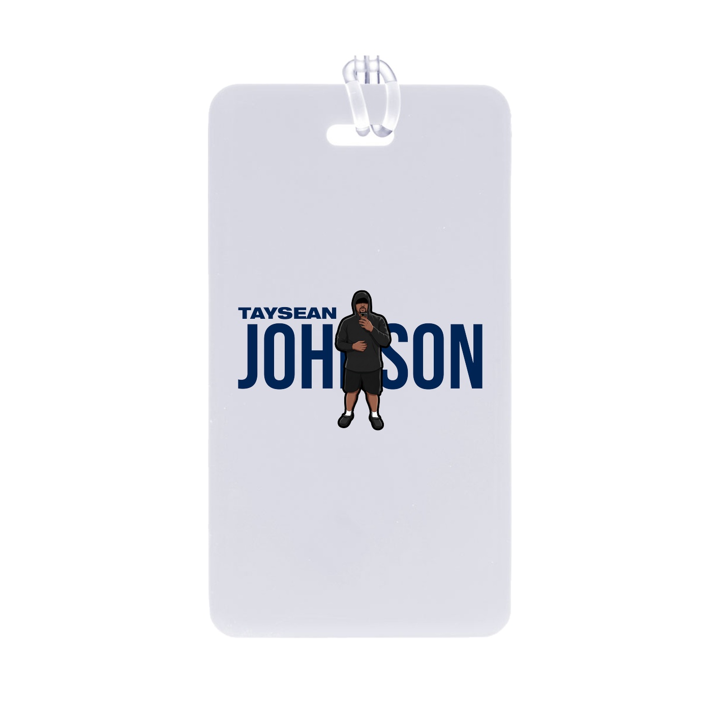 Bag Tag — Player Name in Classic