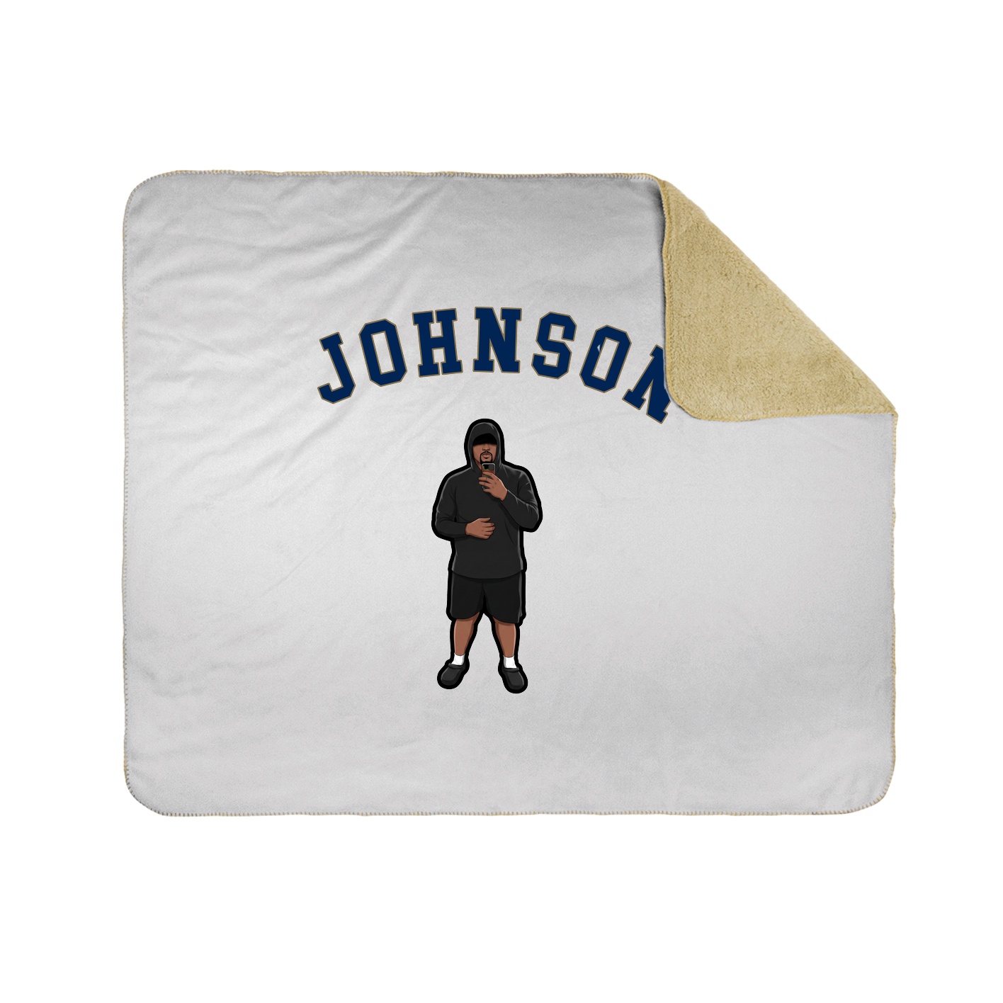 Throw Blanket — Shirsey Arch in White