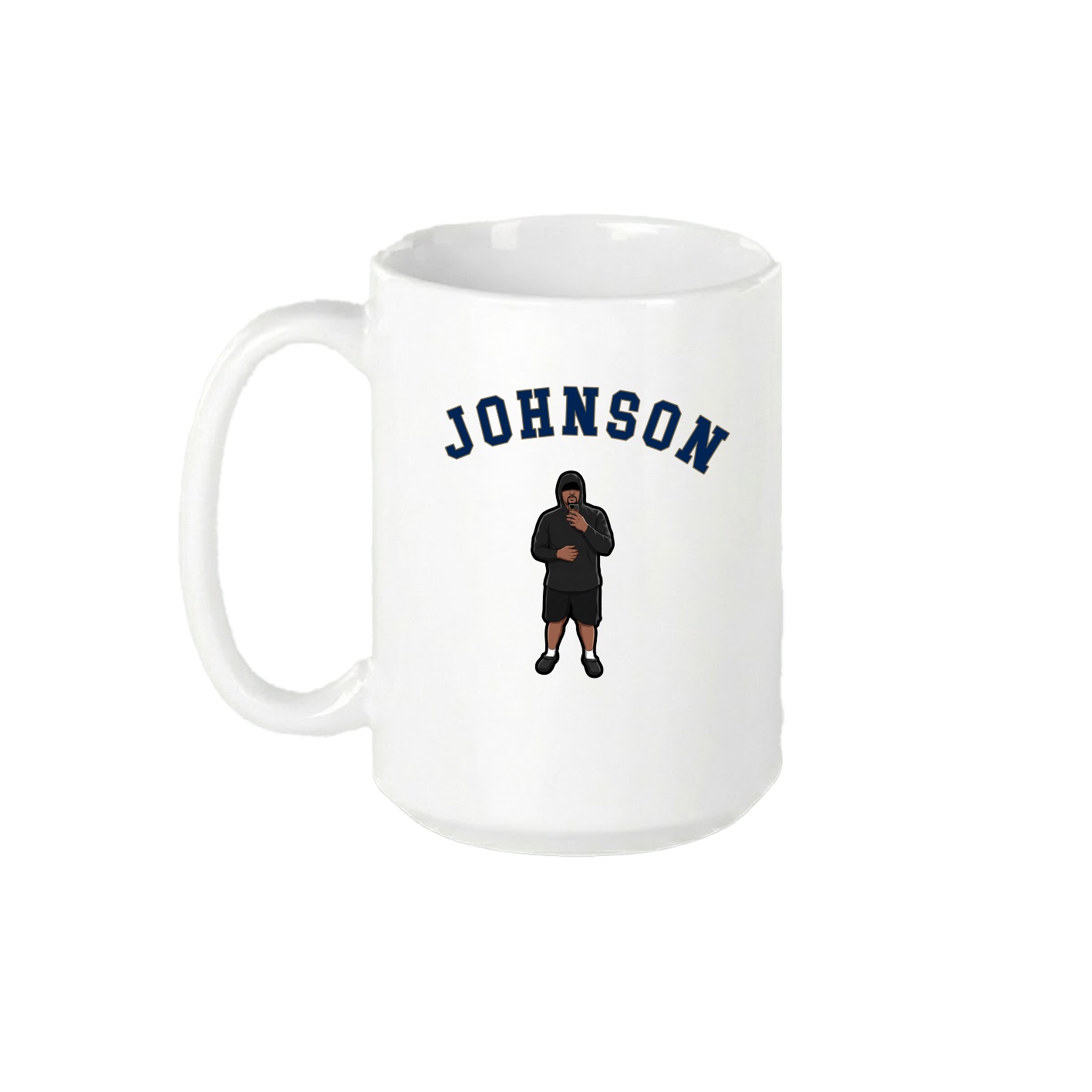 15oz Coffee Mug — Shirsey Arch in White