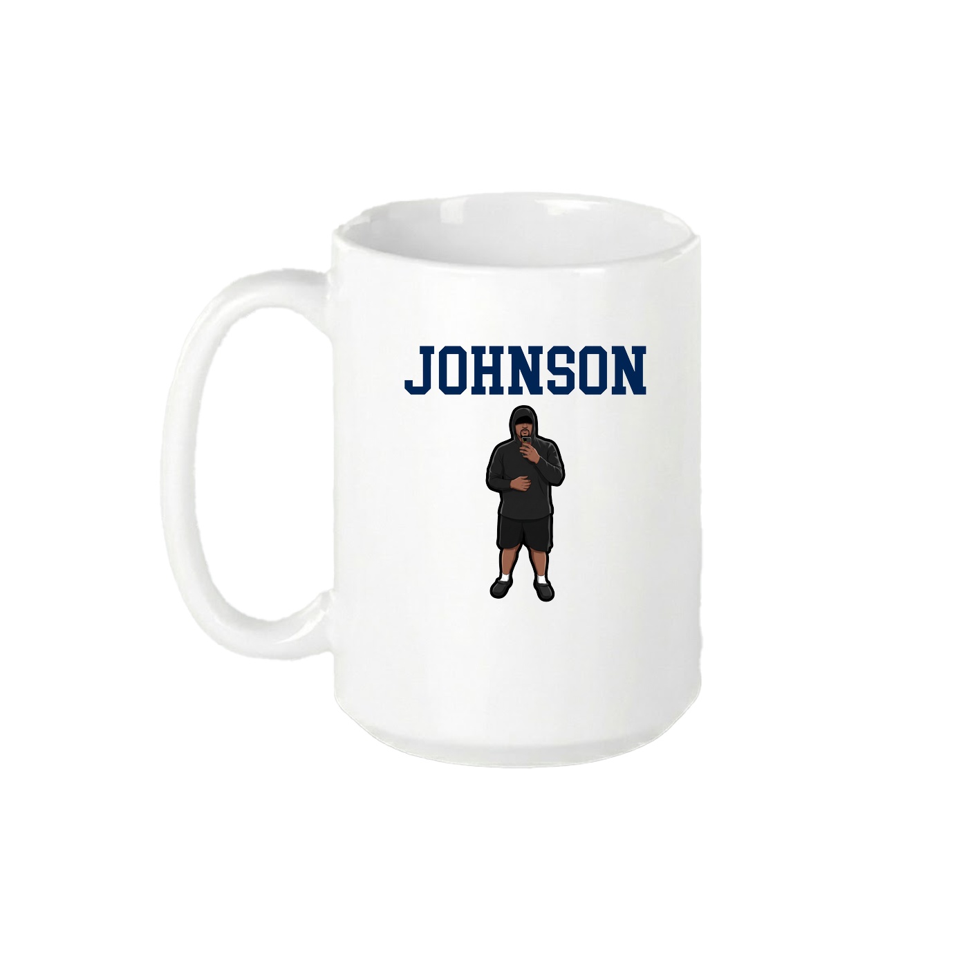 15oz Coffee Mug — Shirsey in White
