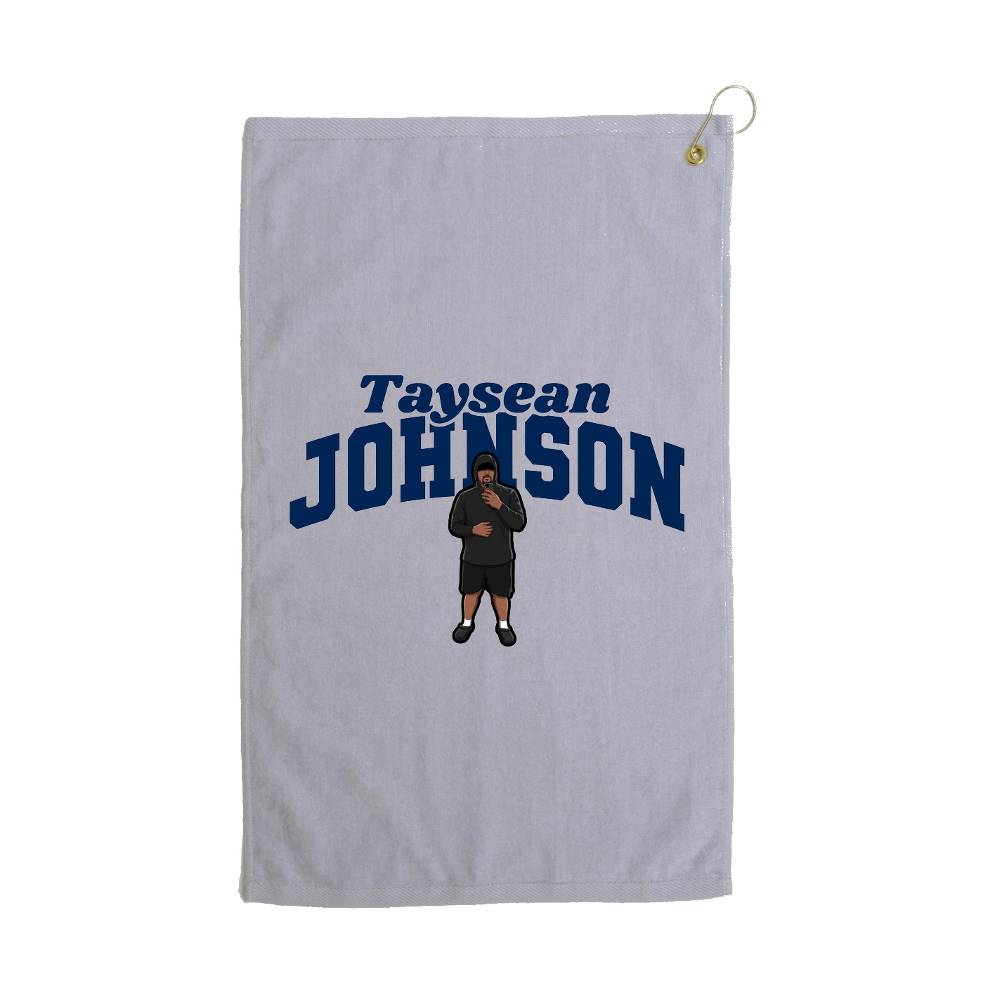 Golf Towel — Signature Arch in Grey