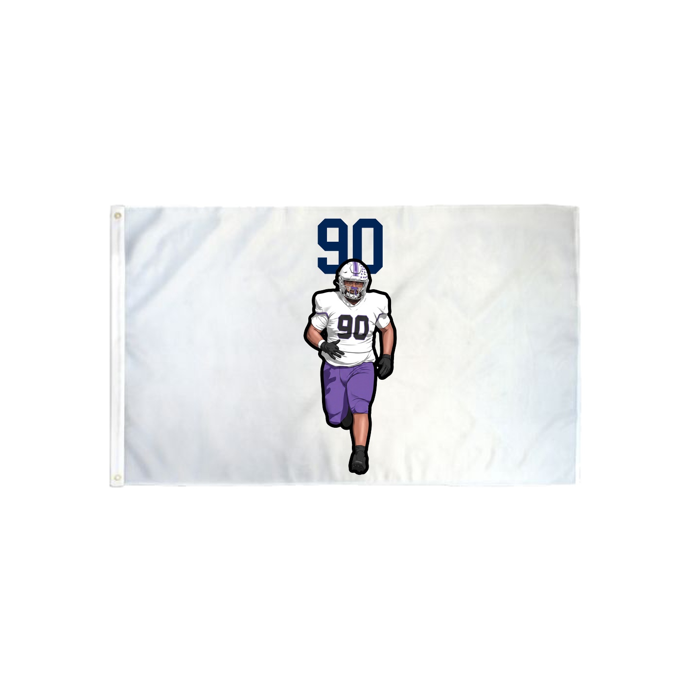 3x5 Flag — Number Top in Classic