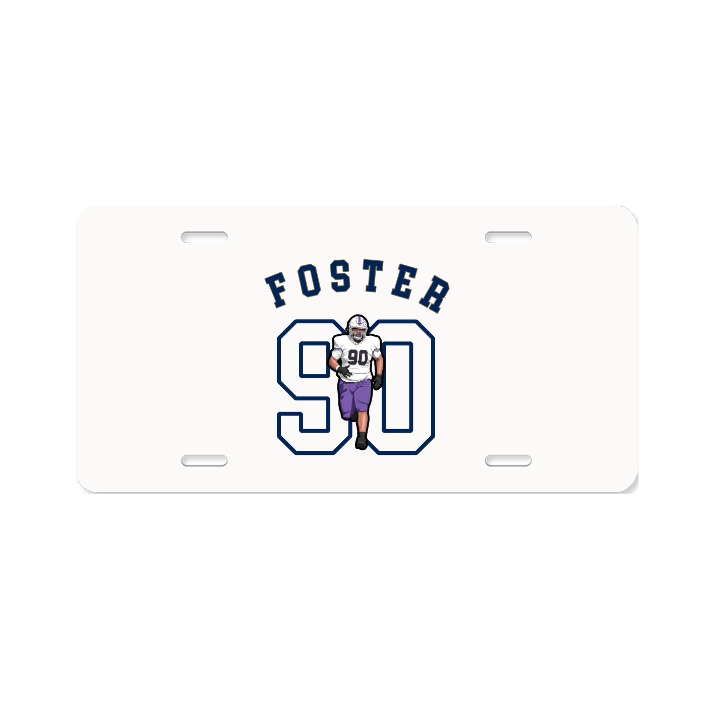 License Plate — Shirsey Arch in Classic