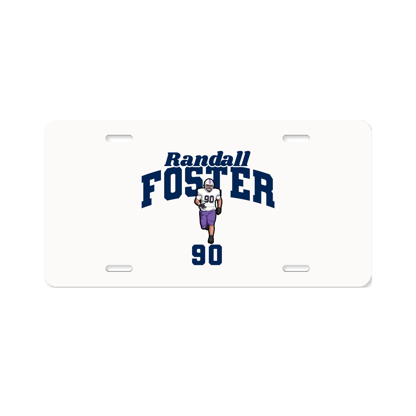 License Plate — Signature Arch in Classic