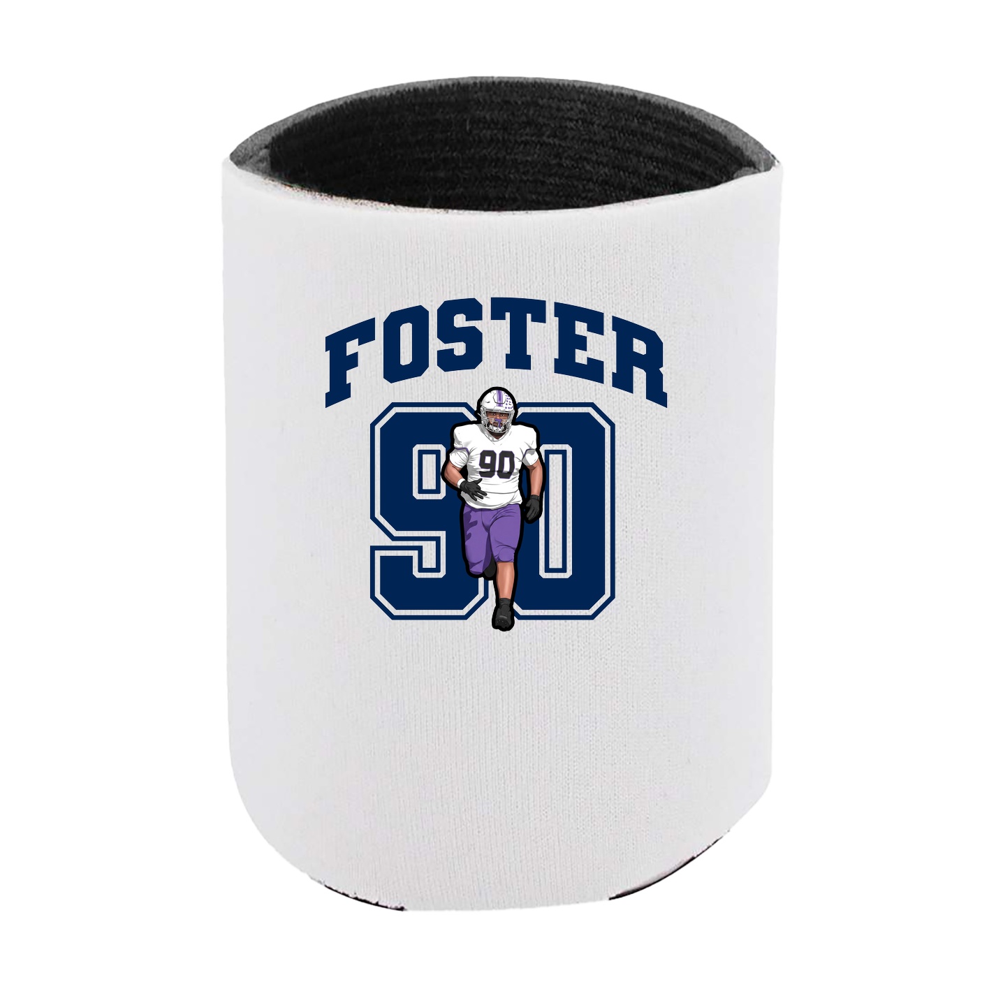 Can Holder — Number in White