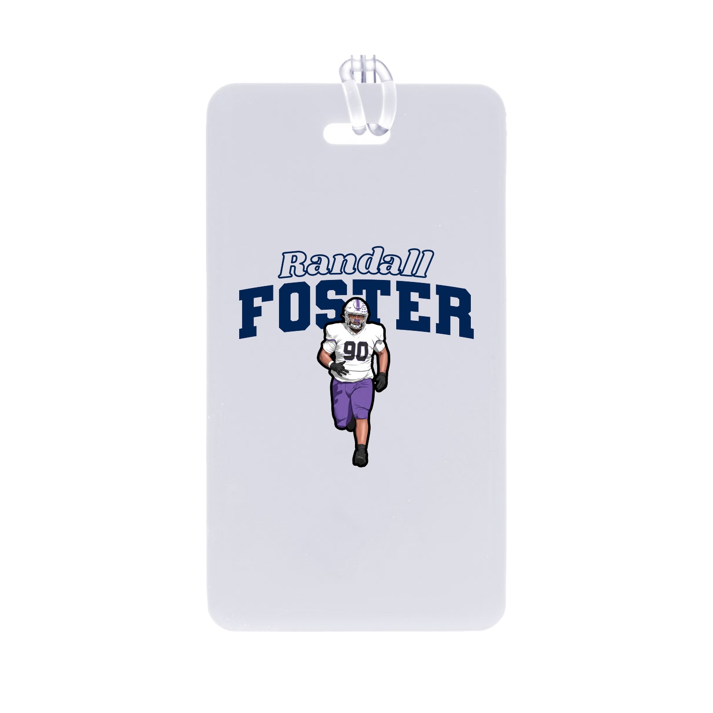 Bag Tag — Name Arch in Classic