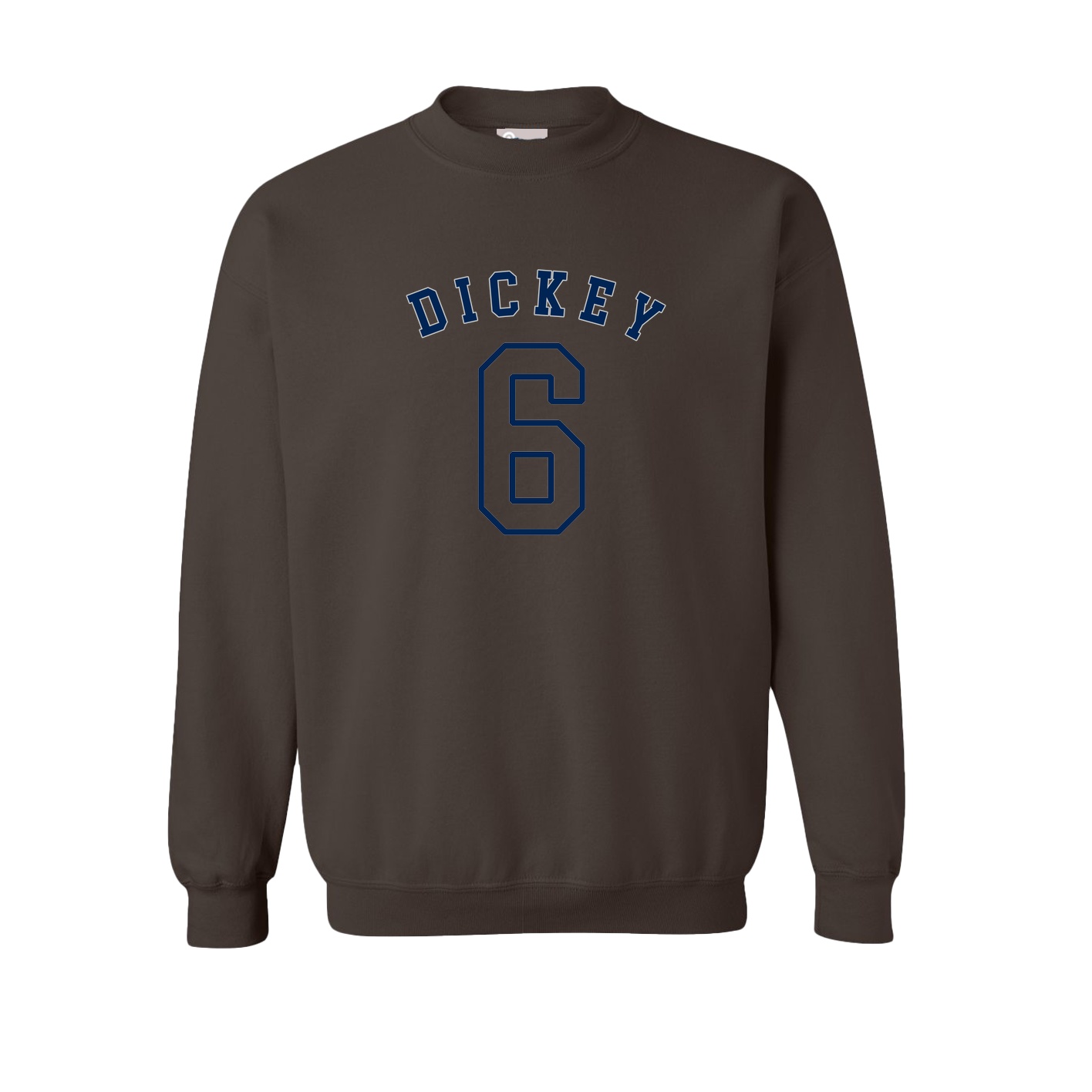 Fleece Crew — Shirsey Arch in Brown