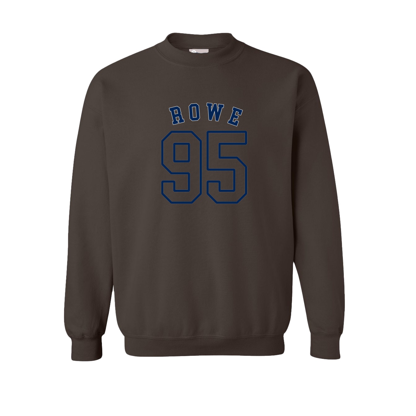 Fleece Crew — Shirsey Arch in Brown