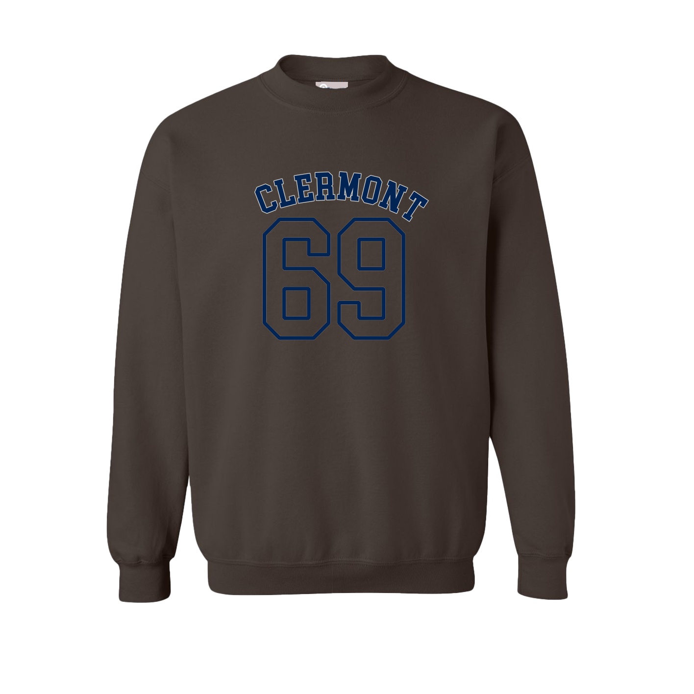 Fleece Crew — Shirsey Arch in Brown
