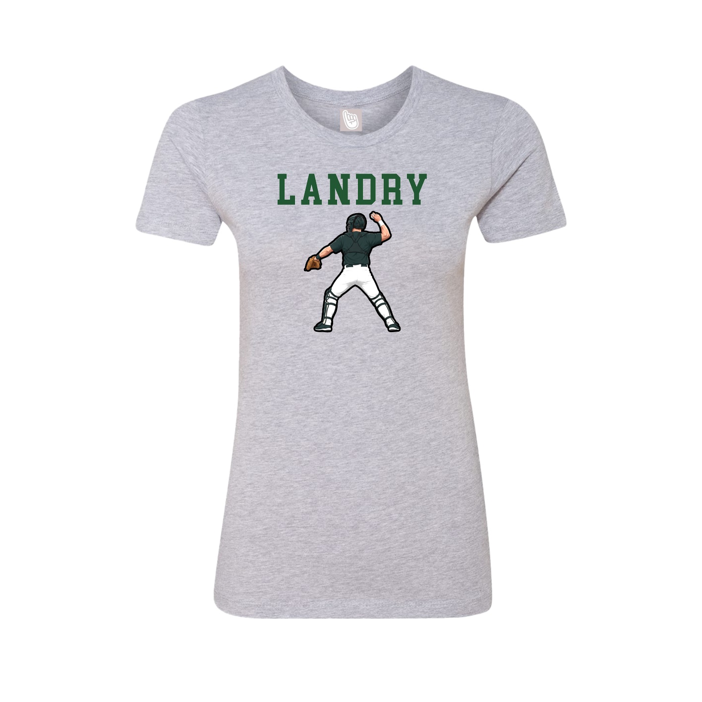 Fitted Women's Tee — Shirsey in Grey