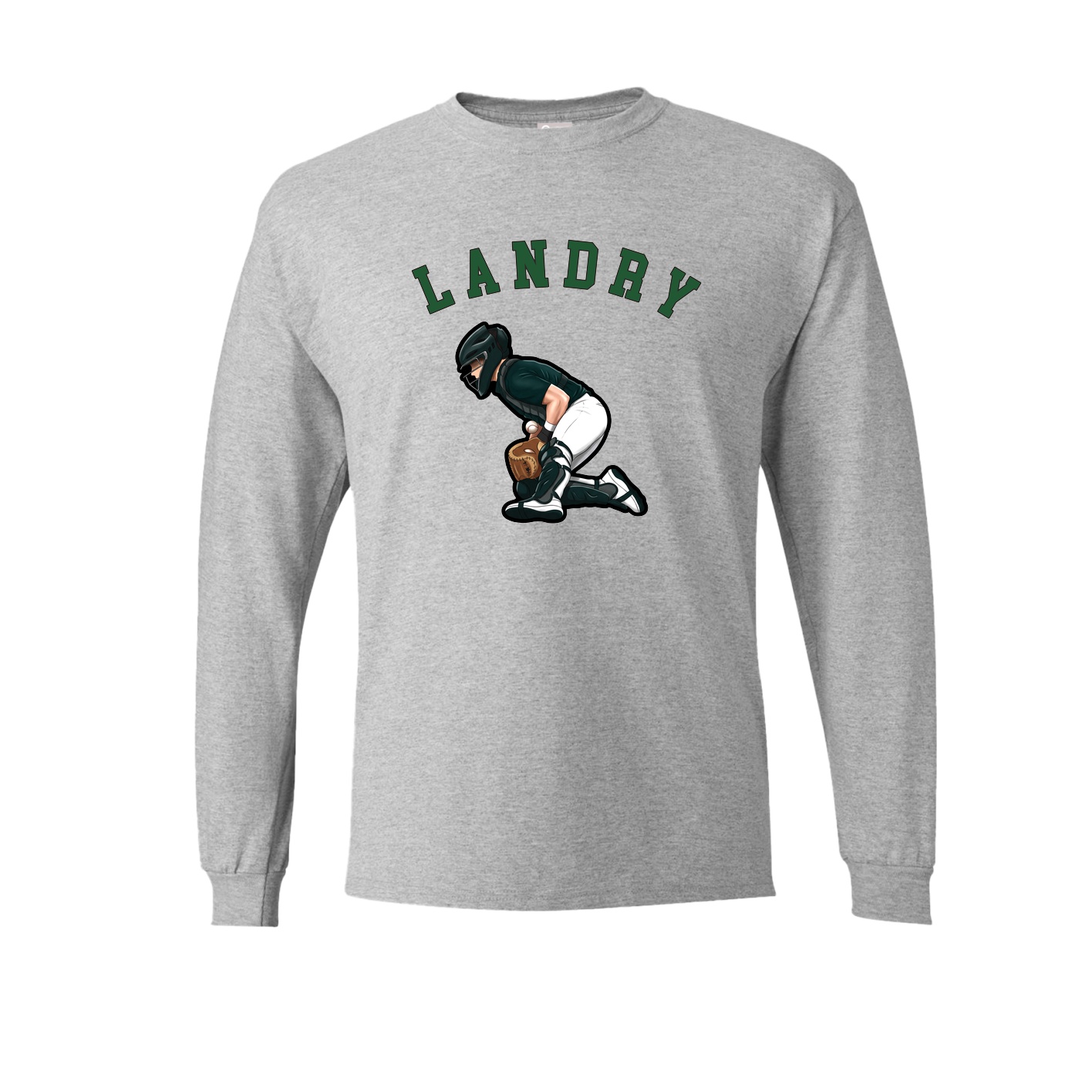 Long Sleeve Tee — Shirsey Arch in Grey