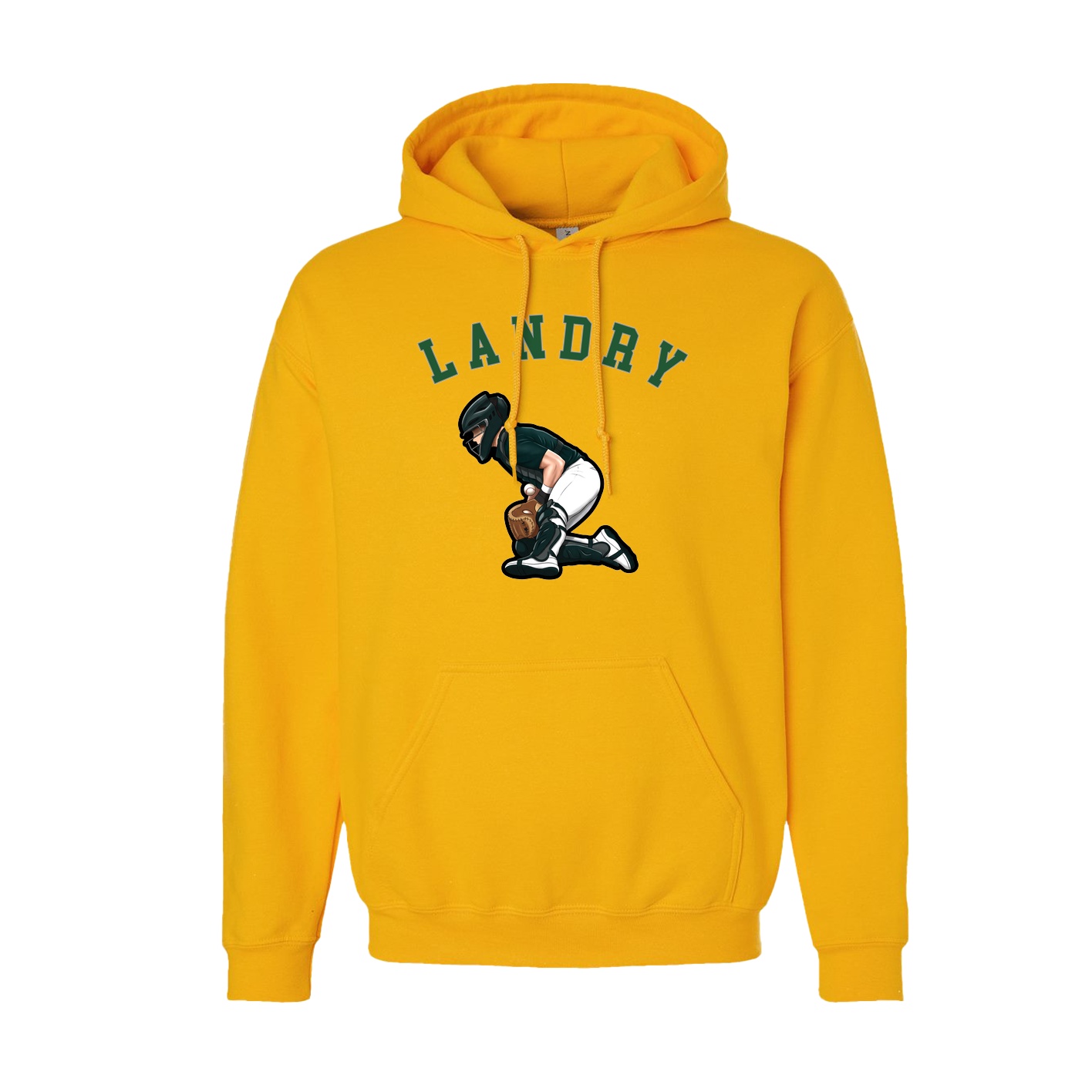 Youth Hoodie — Shirsey Arch in Gold