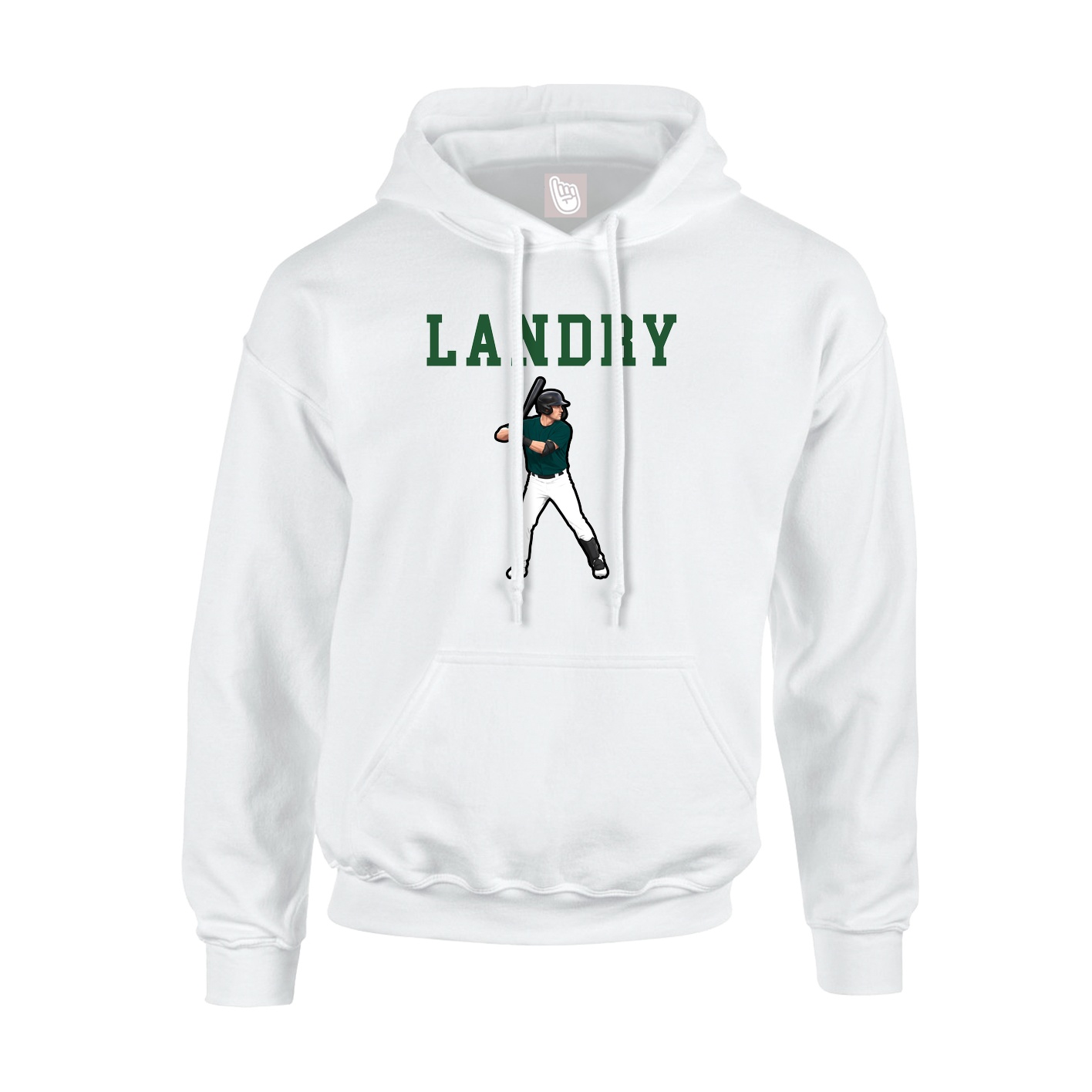 Hoodie — Shirsey in White