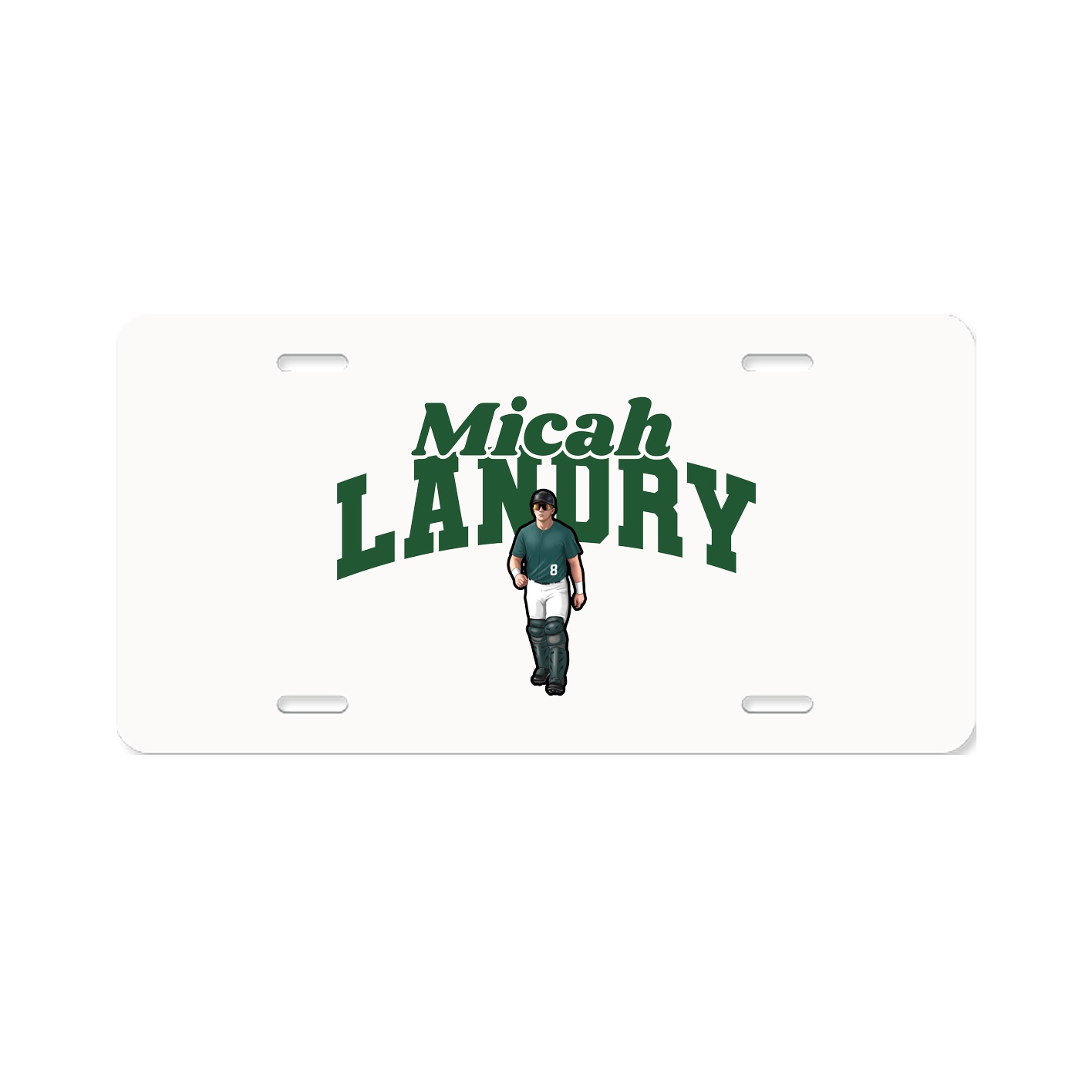 License Plate — Signature Arch in Classic