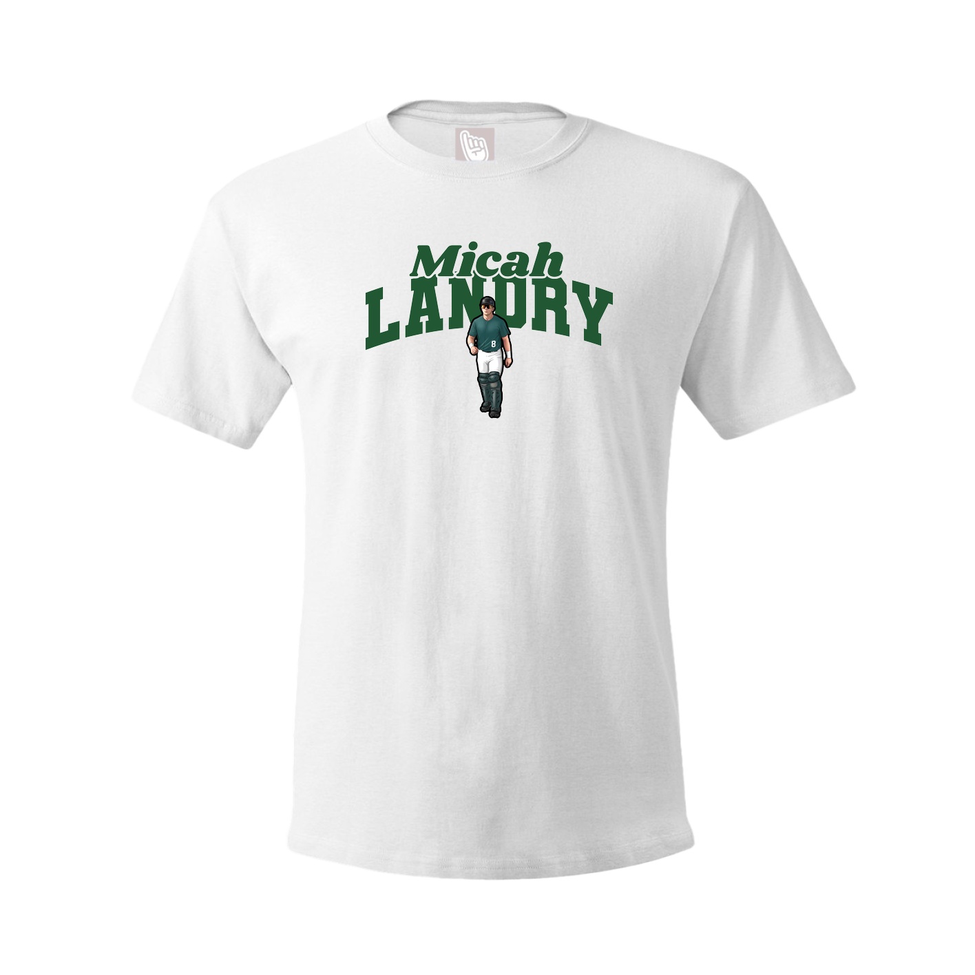 Youth Tee — Signature Arch in White