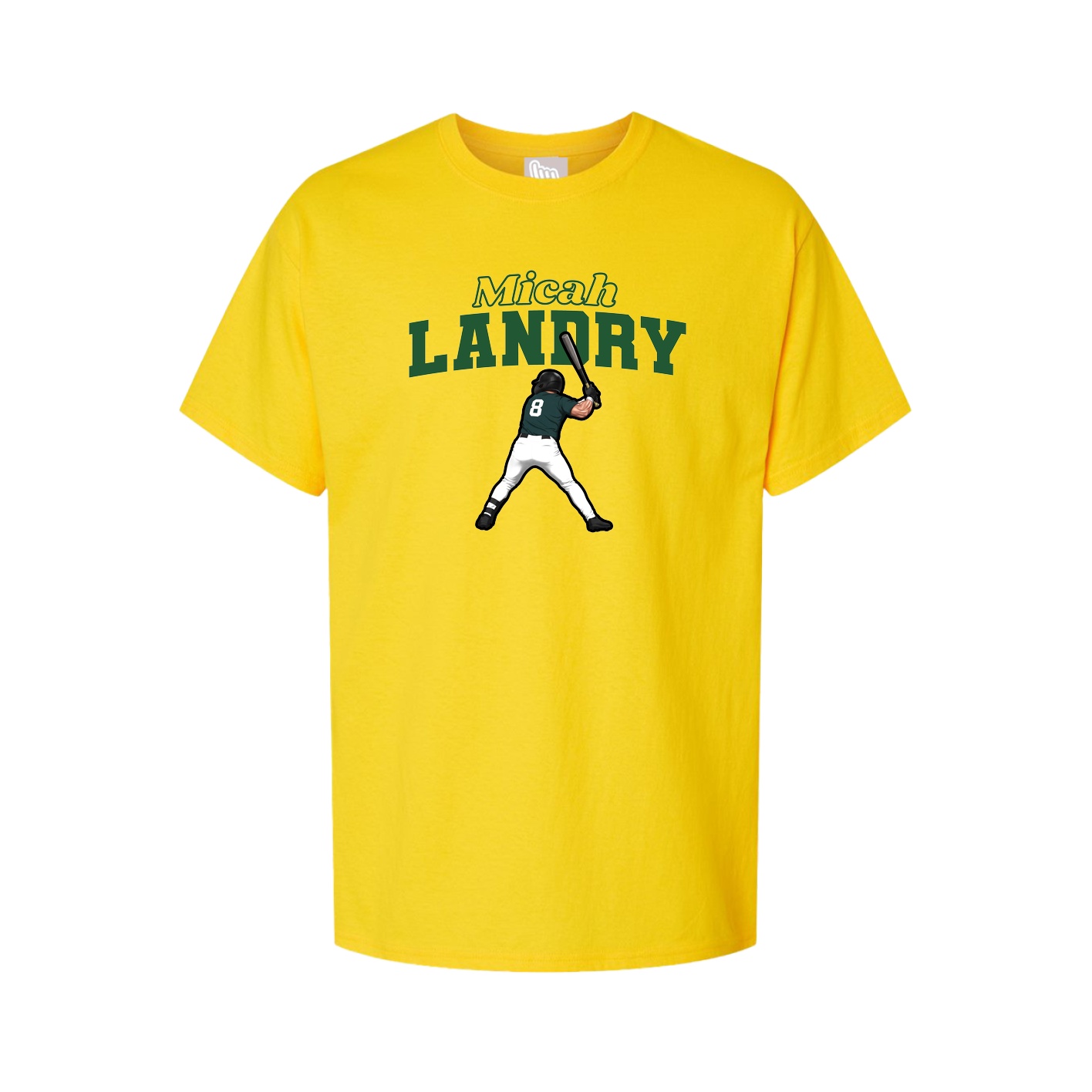 Tee — Name Arch in Gold