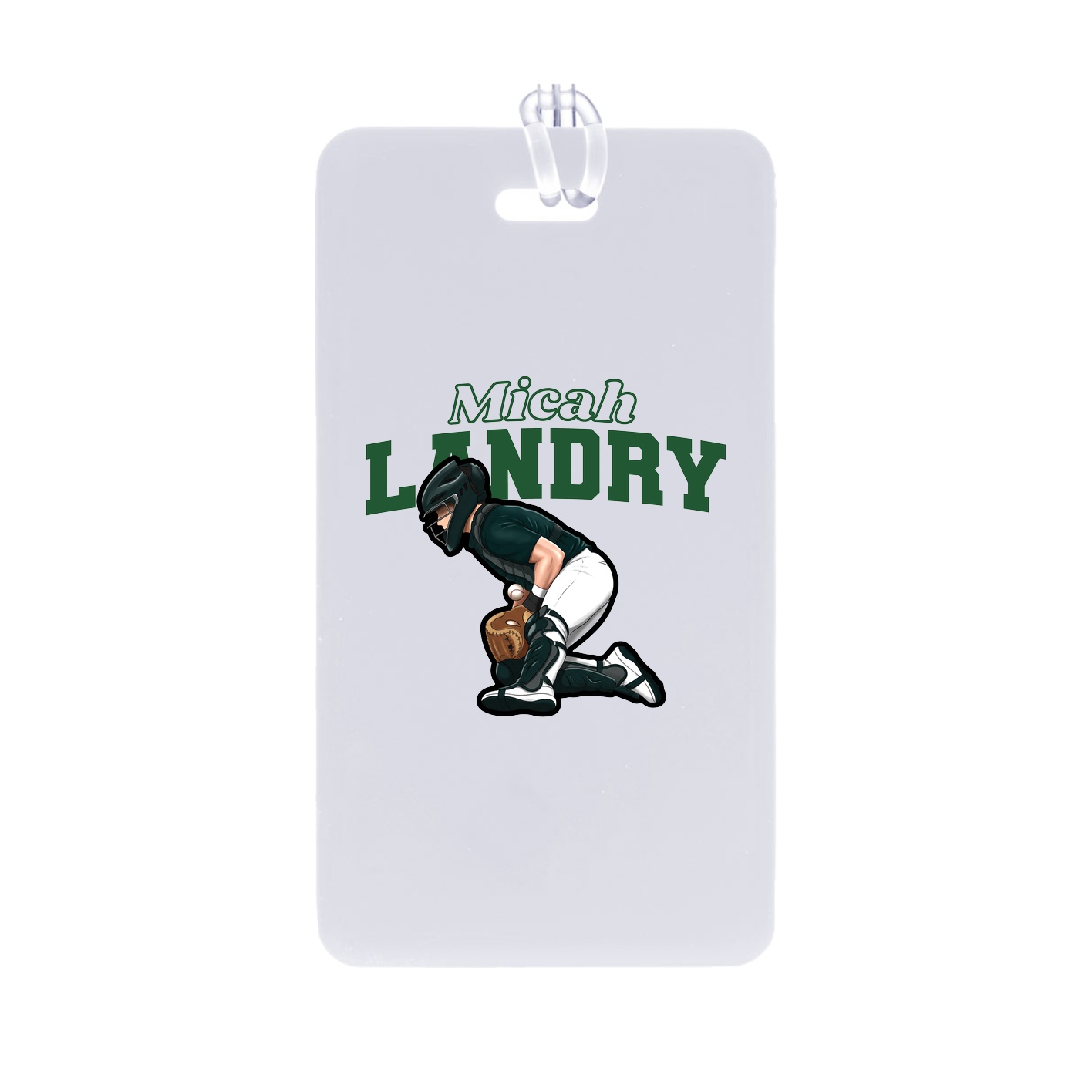 Bag Tag — Name Arch in Classic