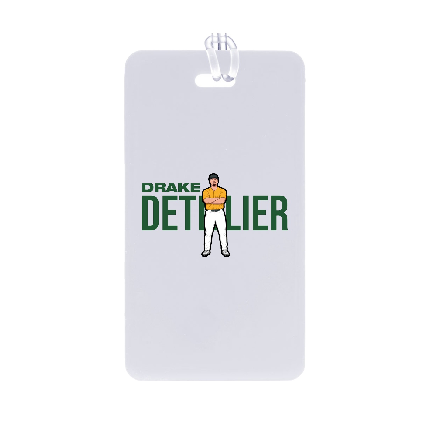 Bag Tag — Player Name in Classic