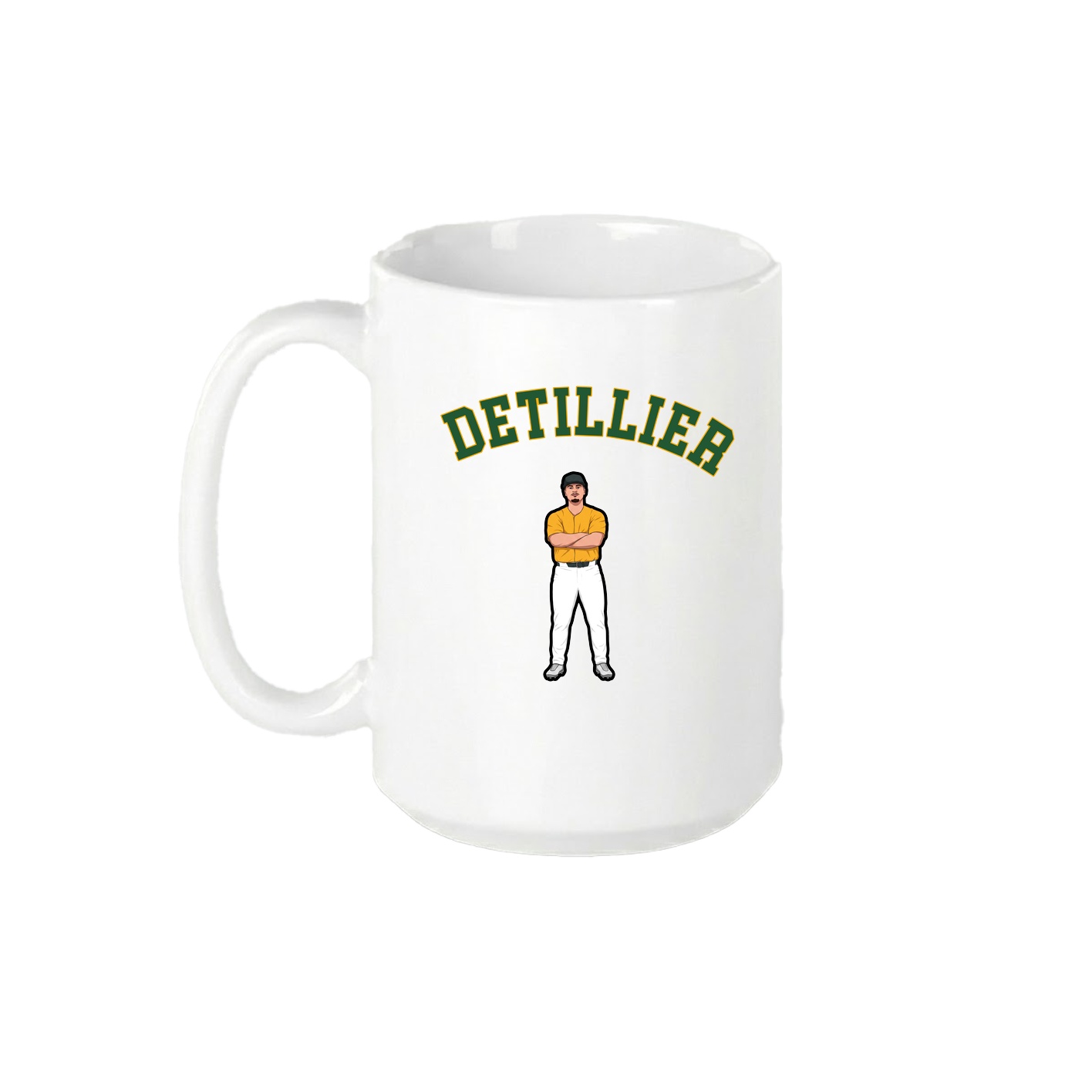 15oz Coffee Mug — Shirsey Arch in White