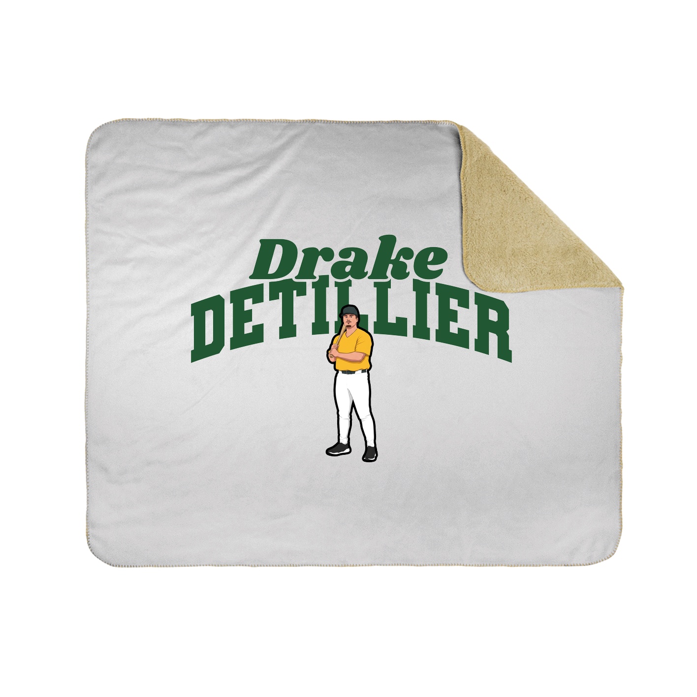 Throw Blanket — Signature Arch in White