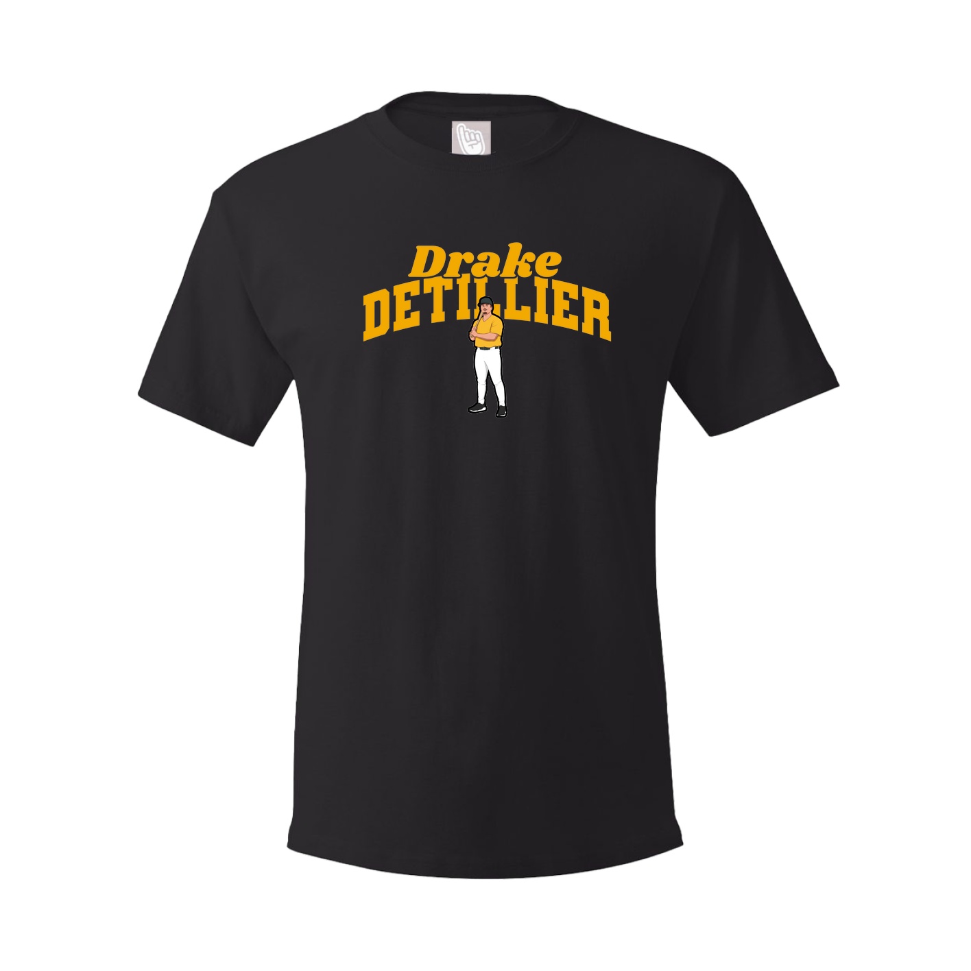 Youth Tee — Signature Arch in Black