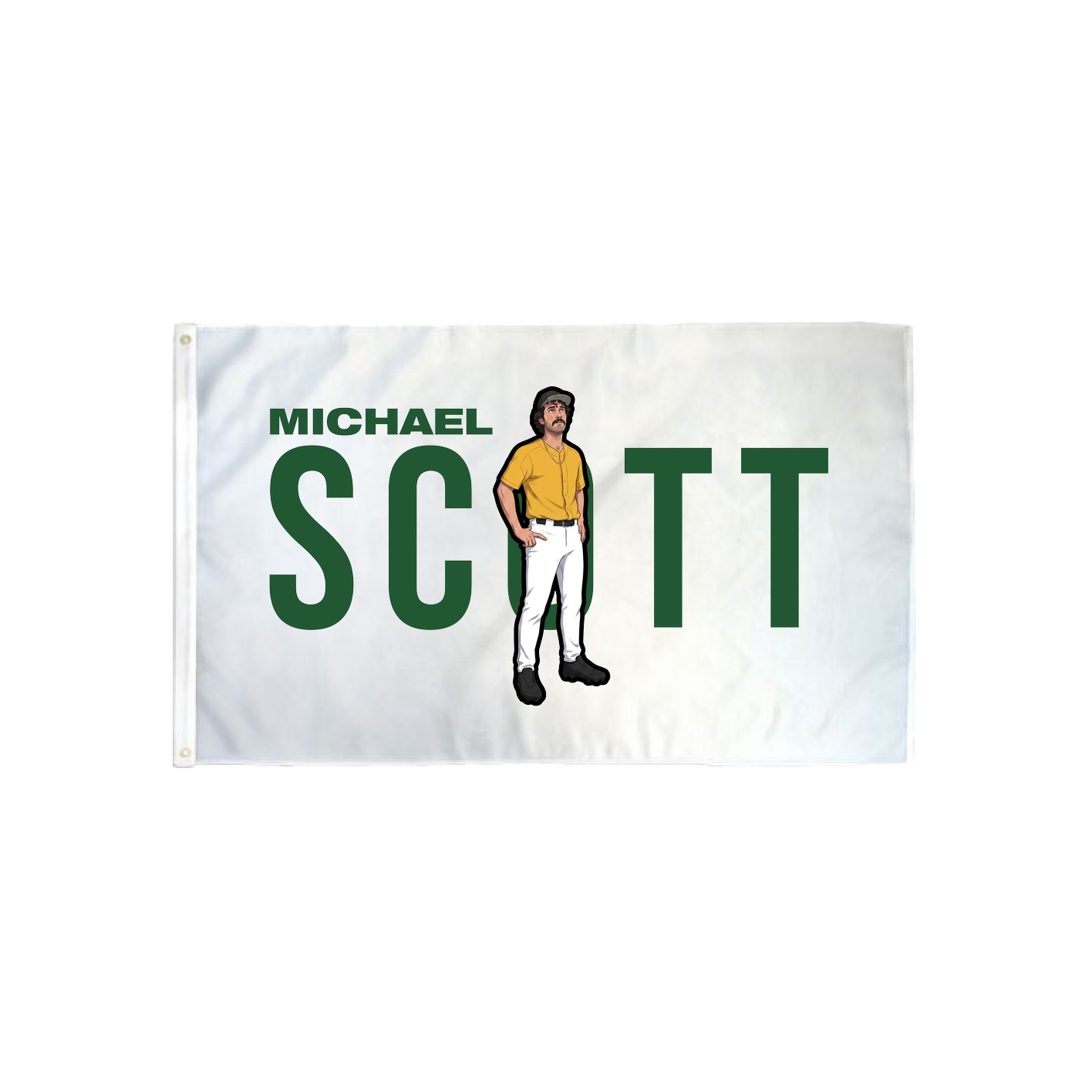 3x5 Flag — Player Name in Classic