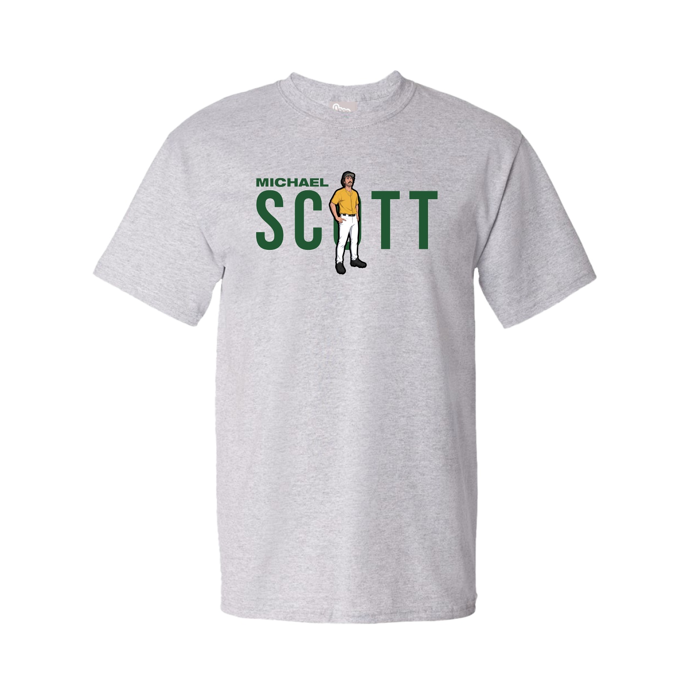 Youth Tee — Player Name in Grey