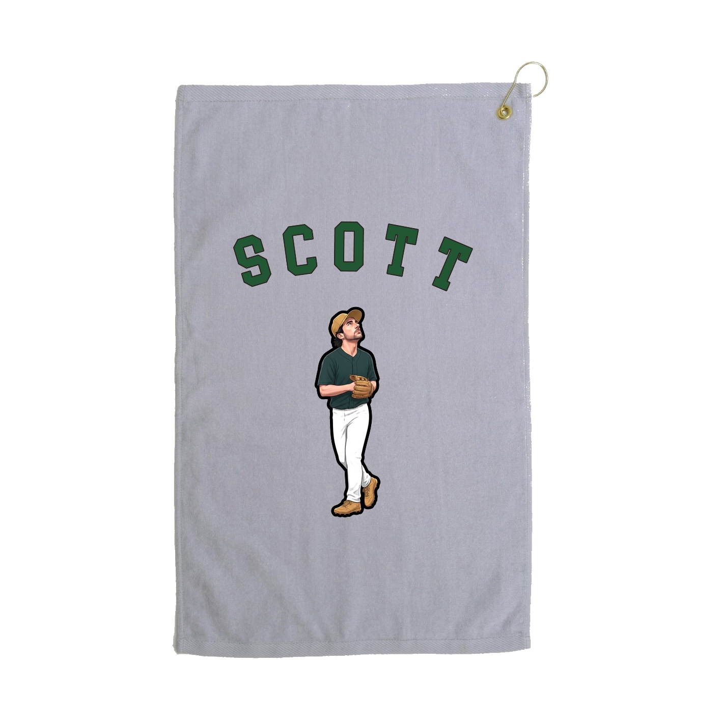Golf Towel — Shirsey Arch in Grey