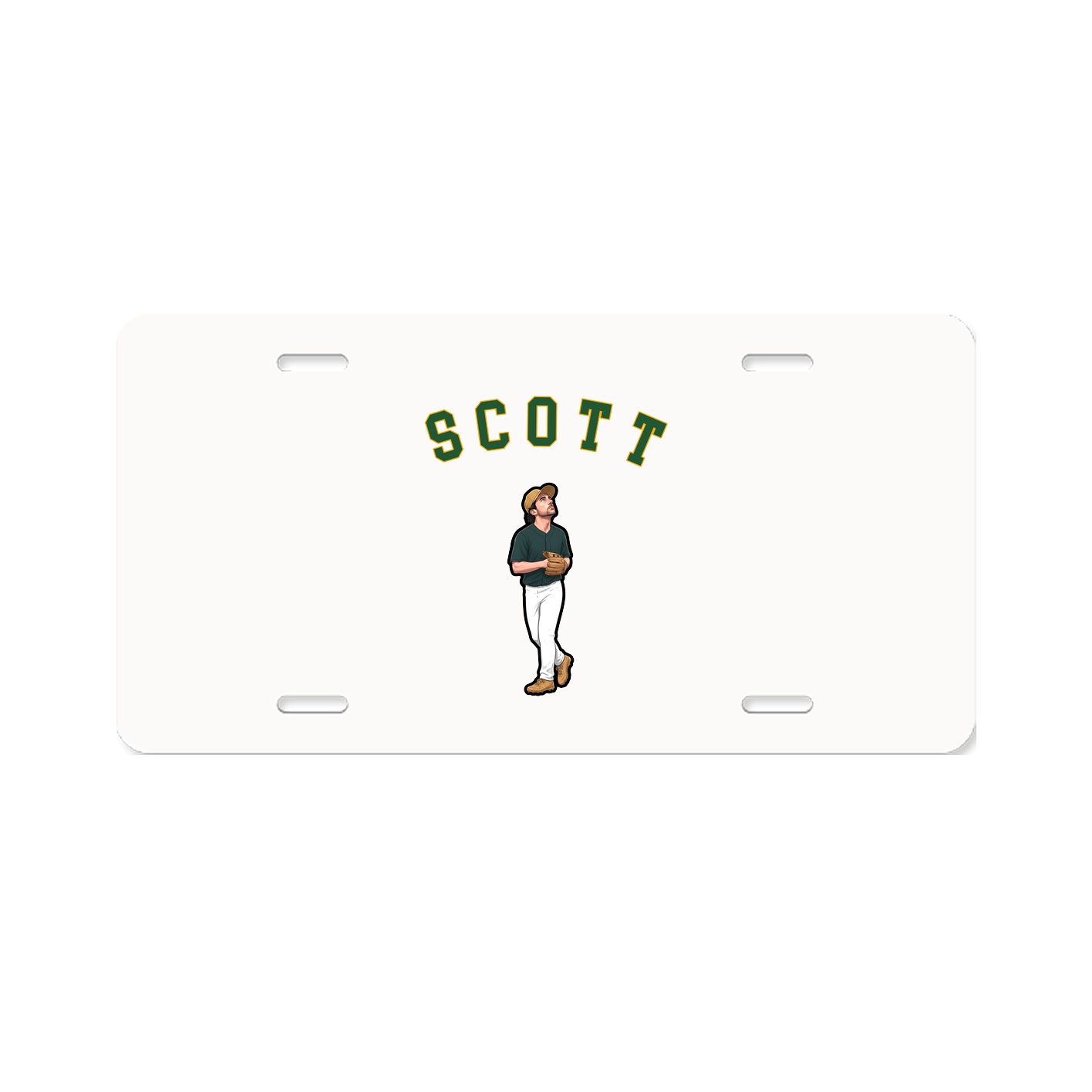 License Plate — Shirsey Arch in Classic