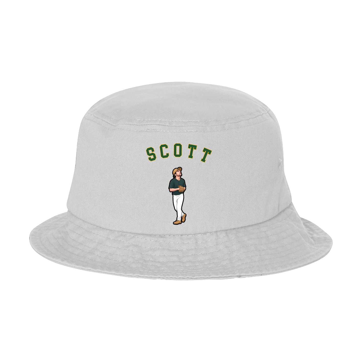 Bucket Cap — Shirsey Arch in White