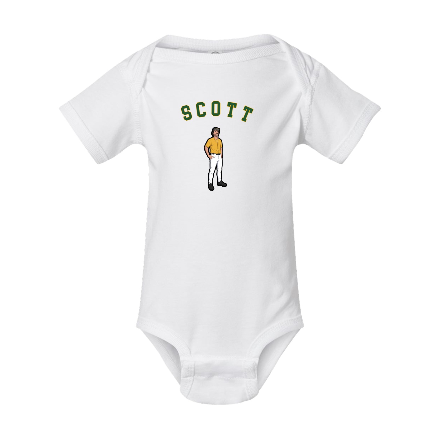 Baby Onesie — Shirsey Arch in White
