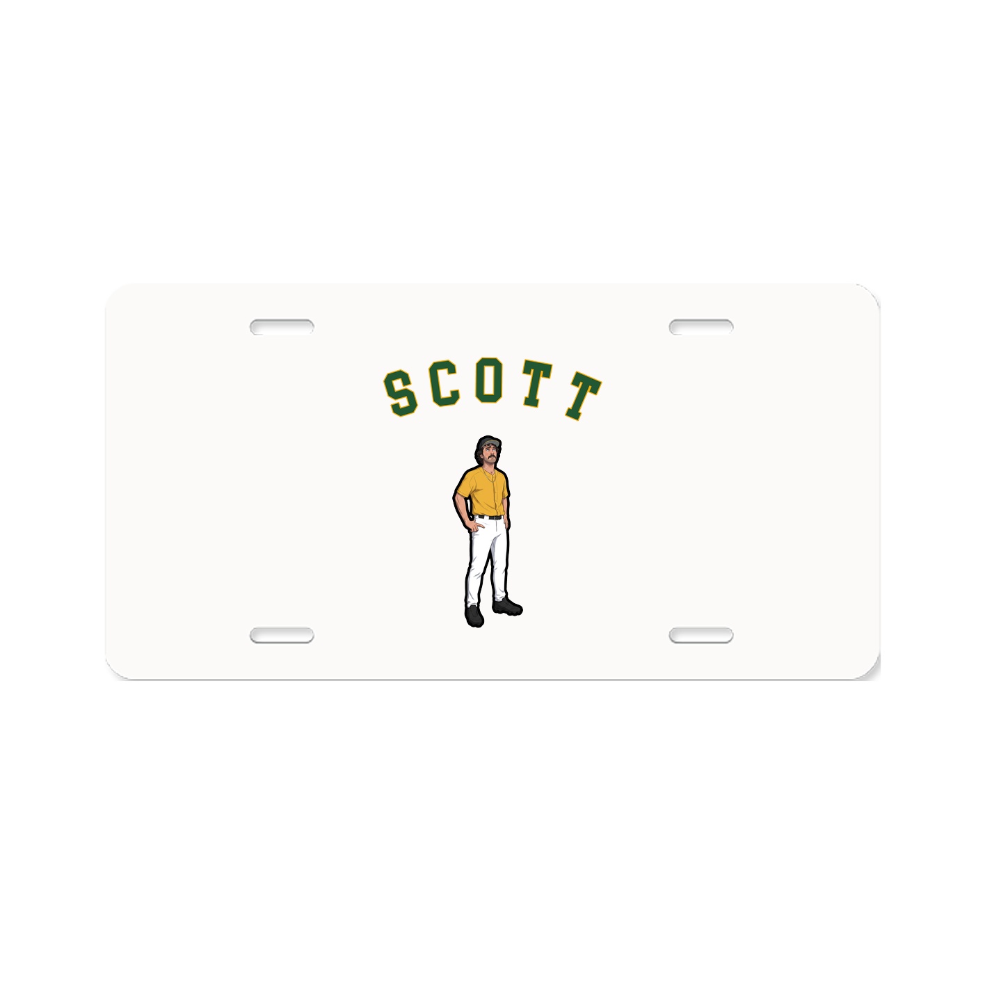 License Plate — Shirsey Arch in Classic