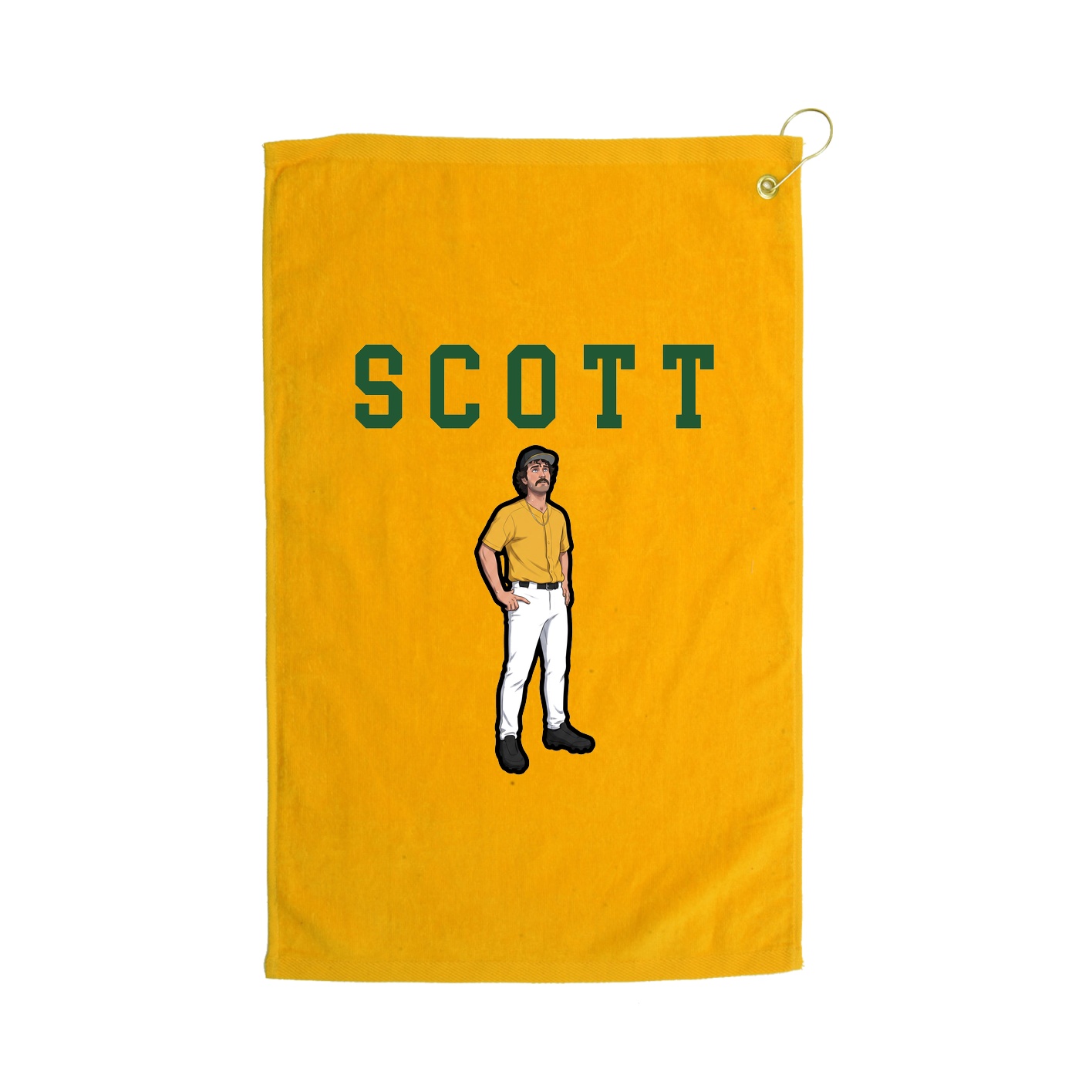 Golf Towel — Shirsey in Gold
