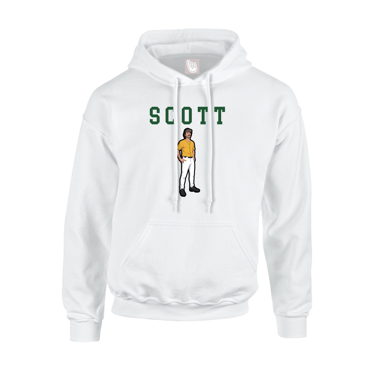 Youth Hoodie — Shirsey in White