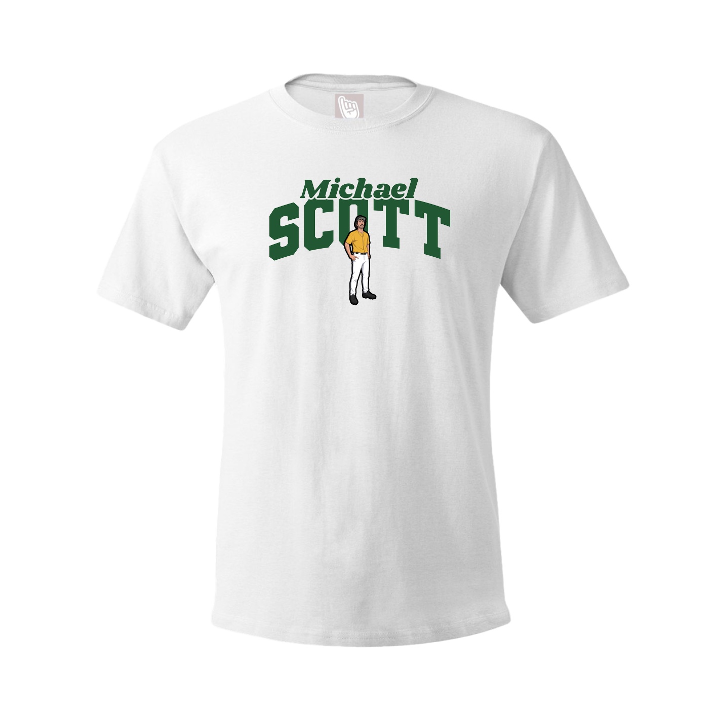 Youth Tee — Signature Arch in White