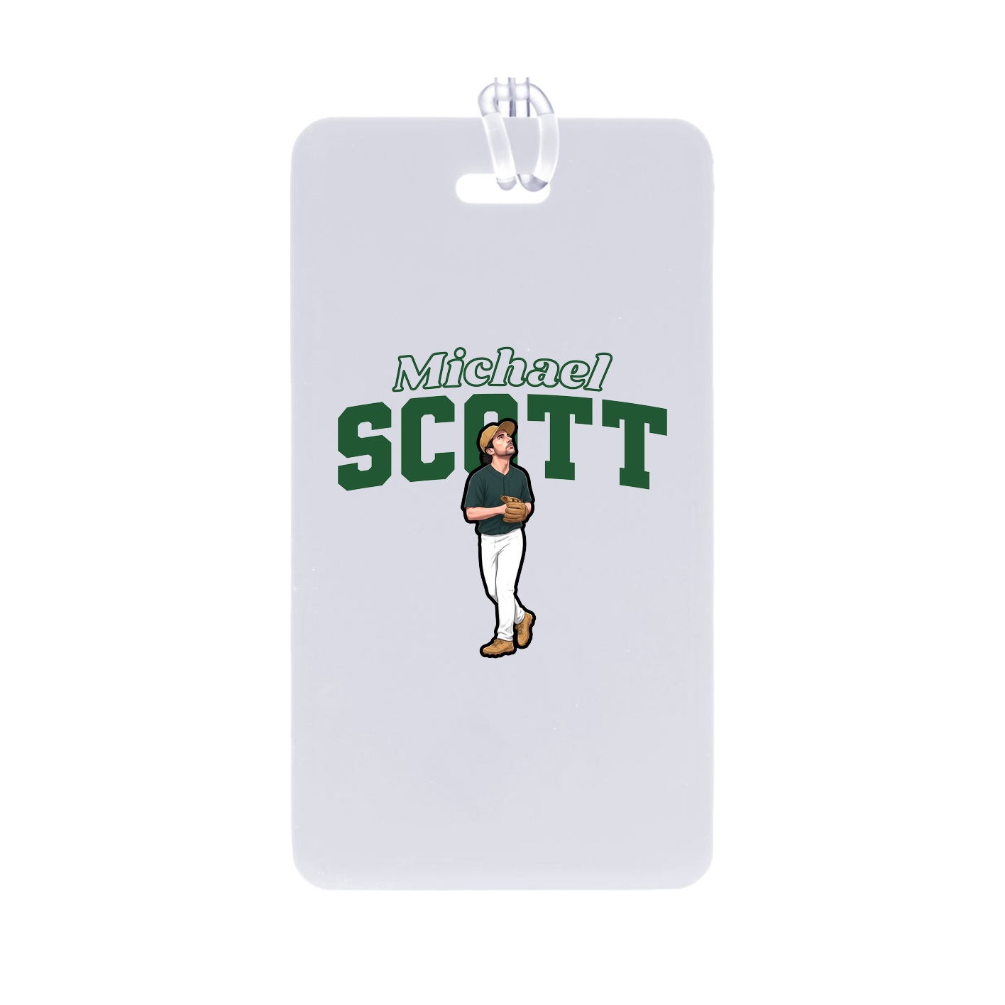 Bag Tag — Name Arch in Classic