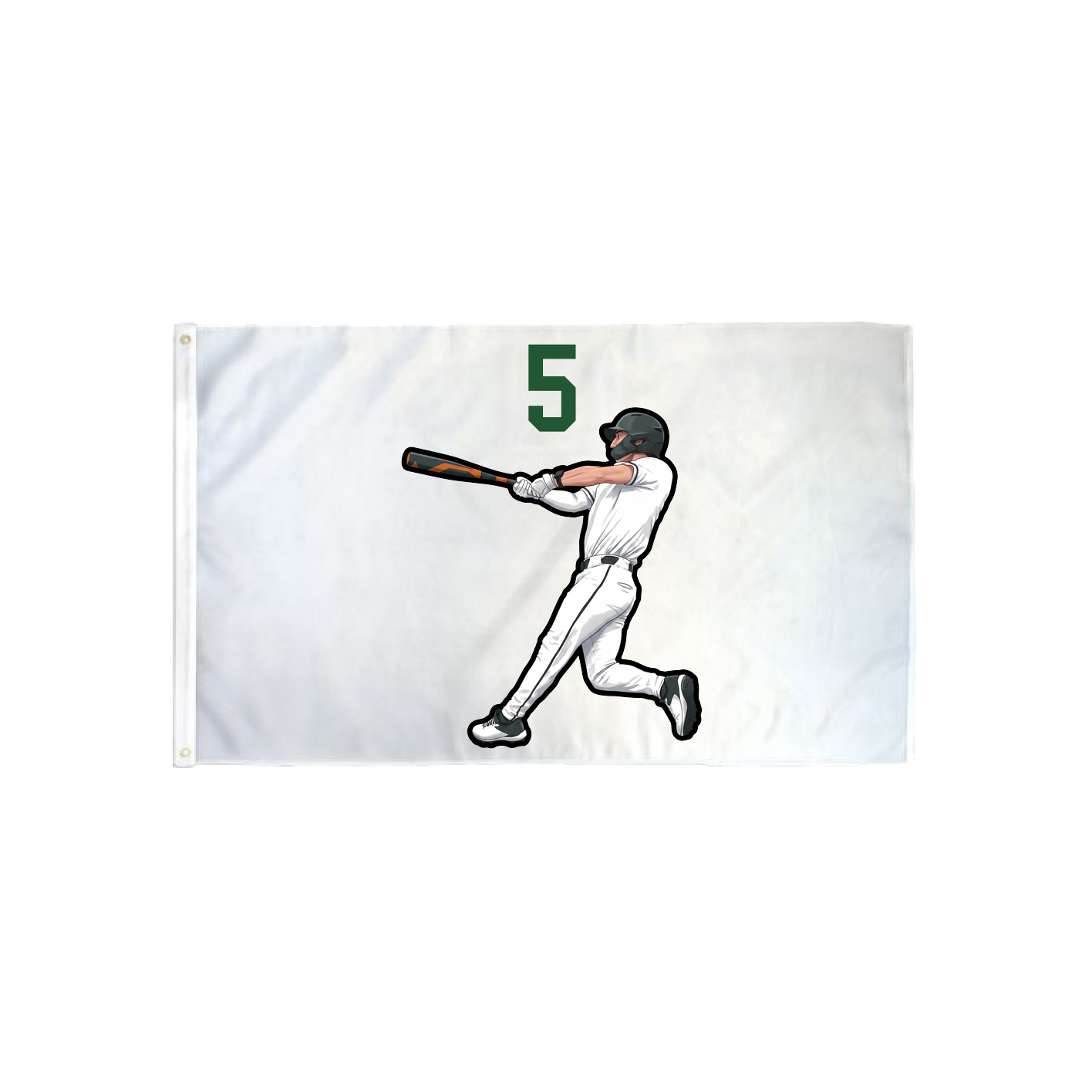 3x5 Flag — Number Top in Classic