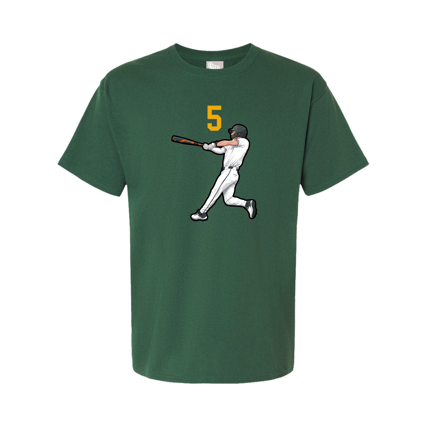 Tee — Number Top in Green