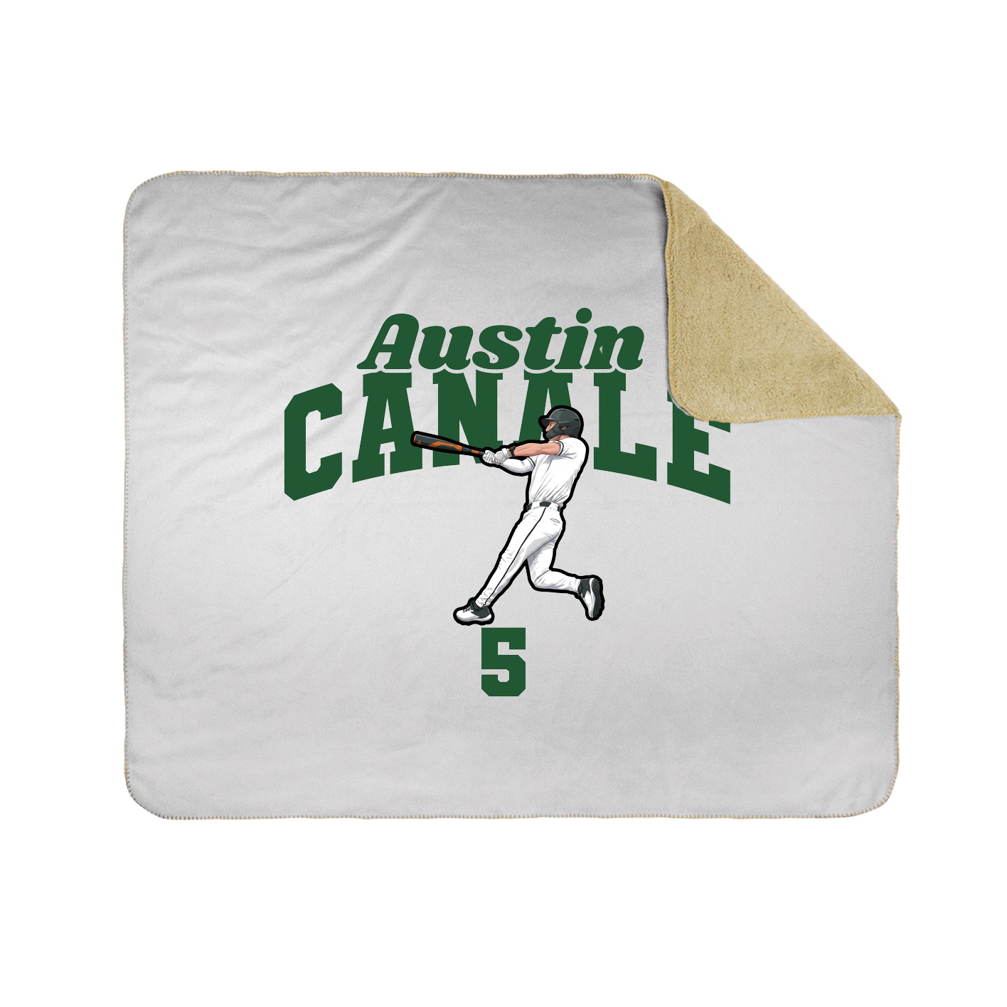 Throw Blanket — Signature Arch in White