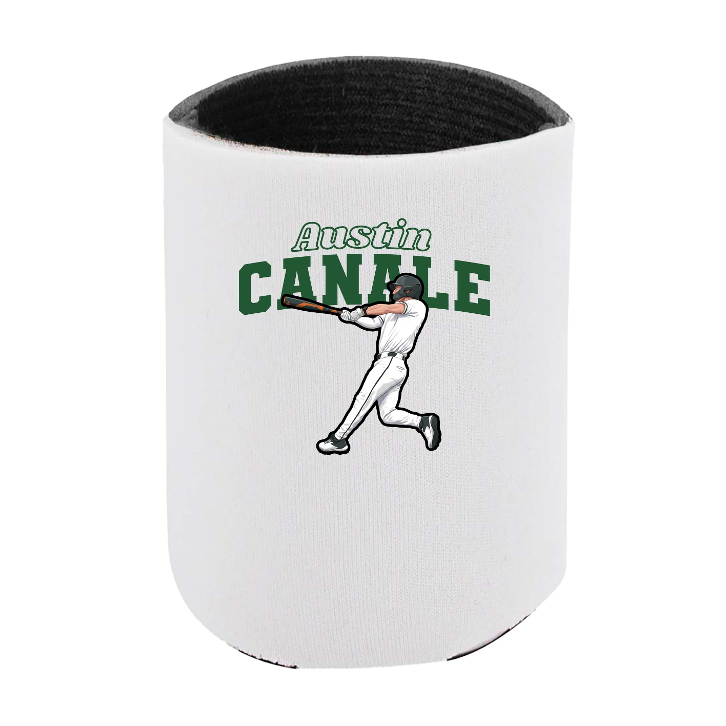 Can Holder — Name Arch in White