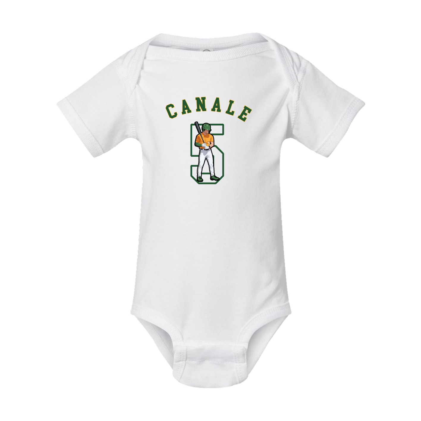 Baby Onesie — Shirsey Arch in White