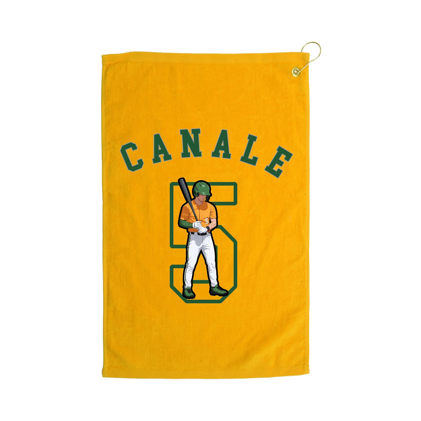 Golf Towel — Shirsey Arch in Gold